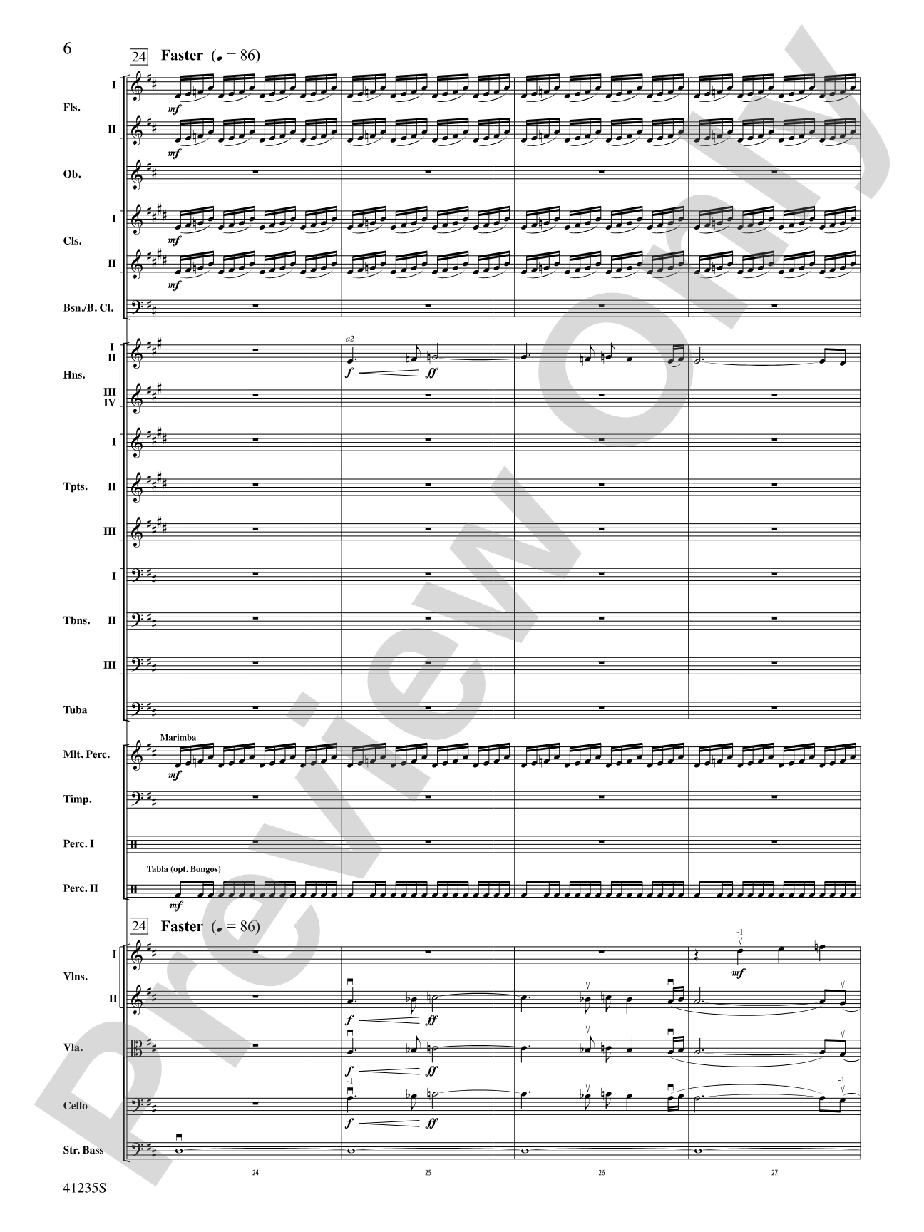Beyond the Forest (from The Hobbit: The Desolation of Smaug): Score
