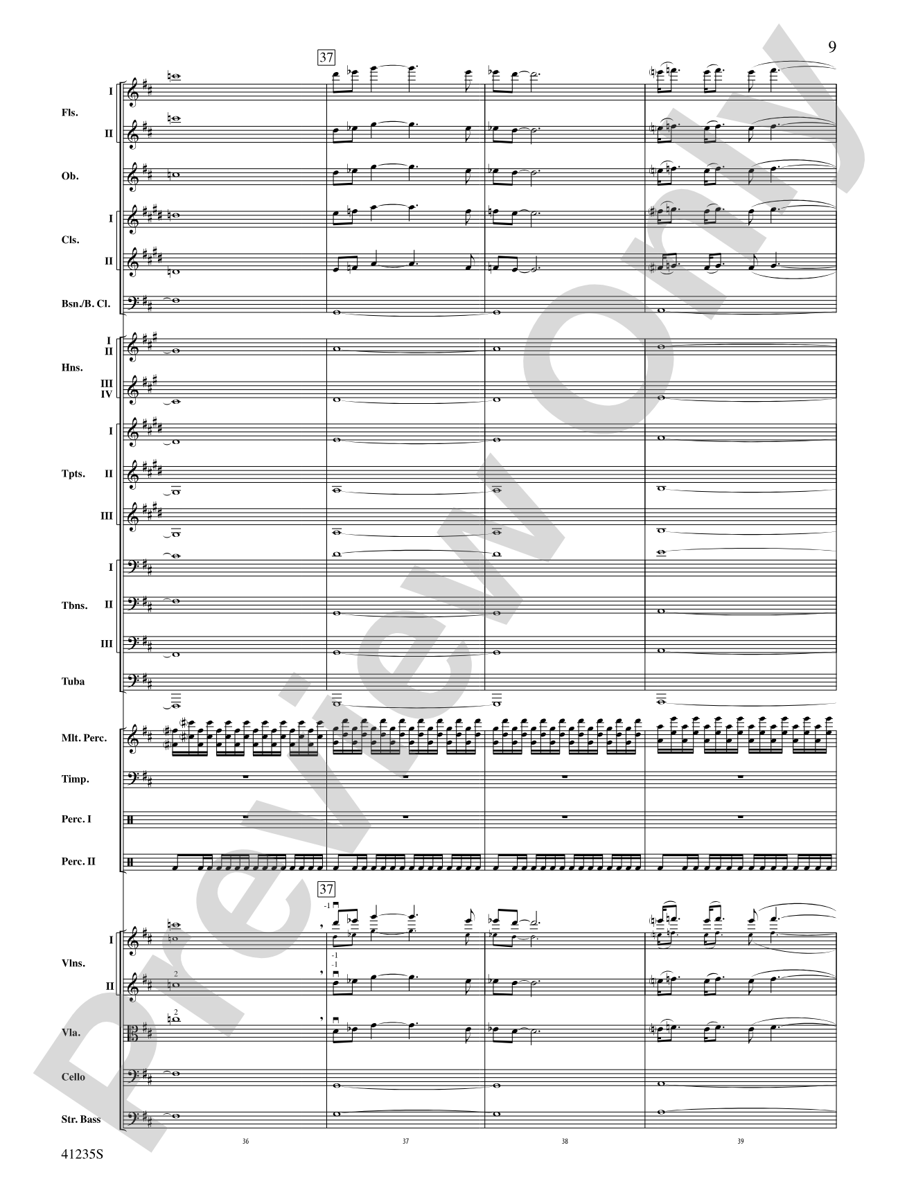 Beyond the Forest (from The Hobbit: The Desolation of Smaug): Score