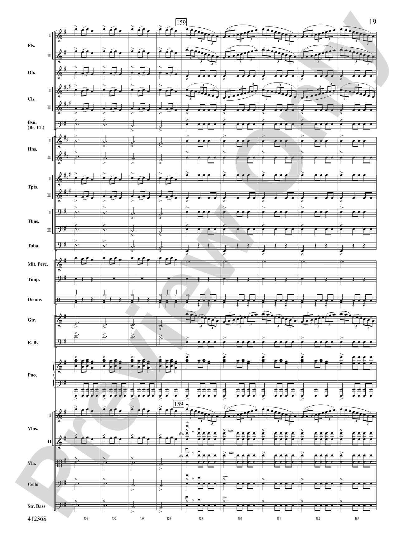 Christmas Eve/Sarajevo 12/24: Full Orchestra Conductor Score & Parts