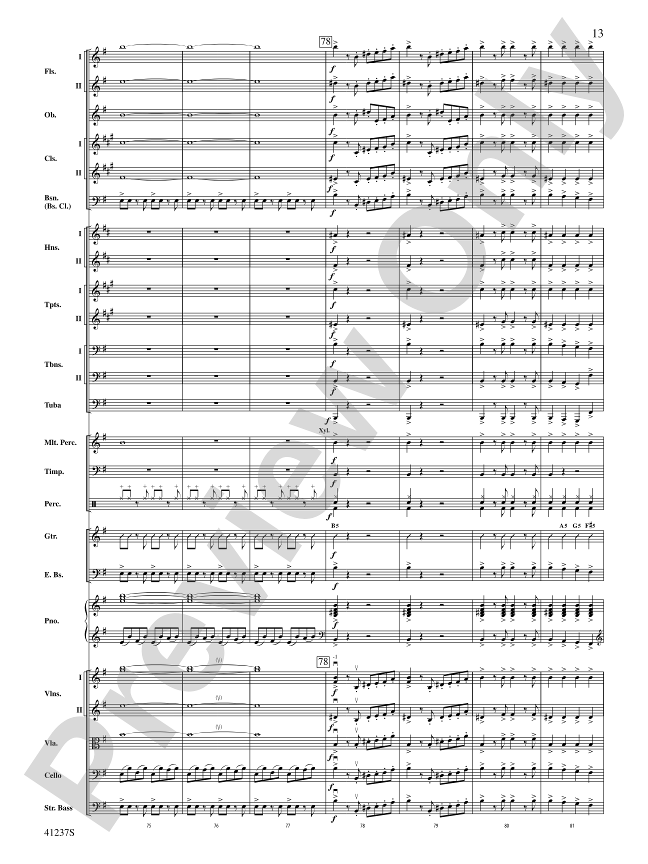 Wizards in Winter: Full Orchestra Conductor Score & Parts