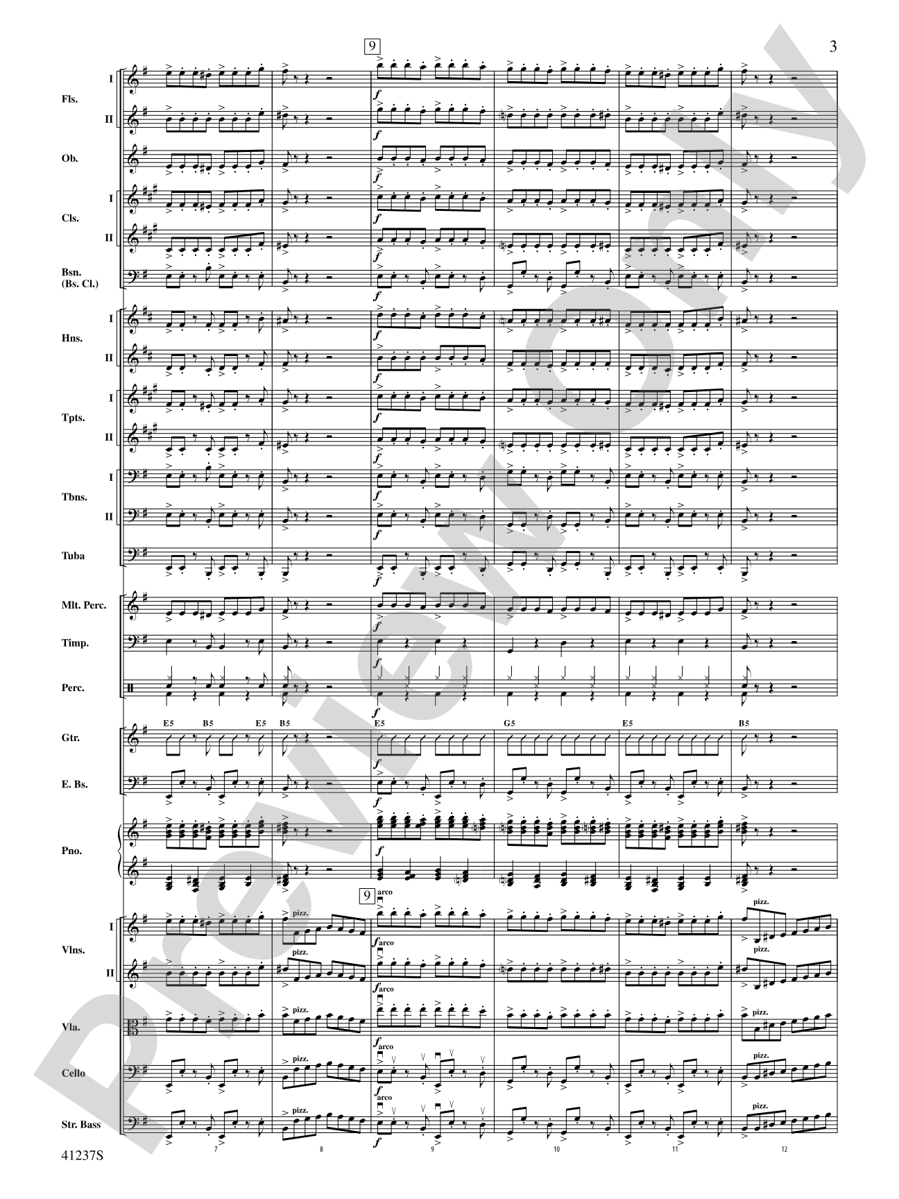 Wizards in Winter: Full Orchestra Conductor Score & Parts