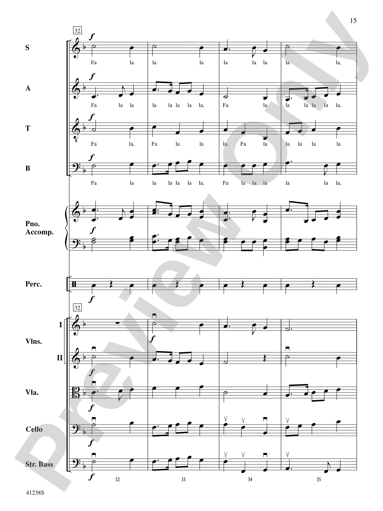 A Suite of Three Madrigals: String Orchestra Conductor Score & Parts