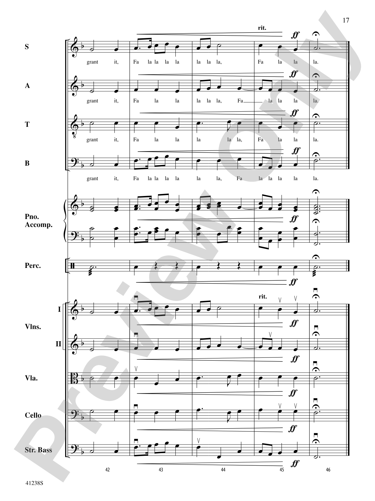A Suite of Three Madrigals: String Orchestra Conductor Score & Parts