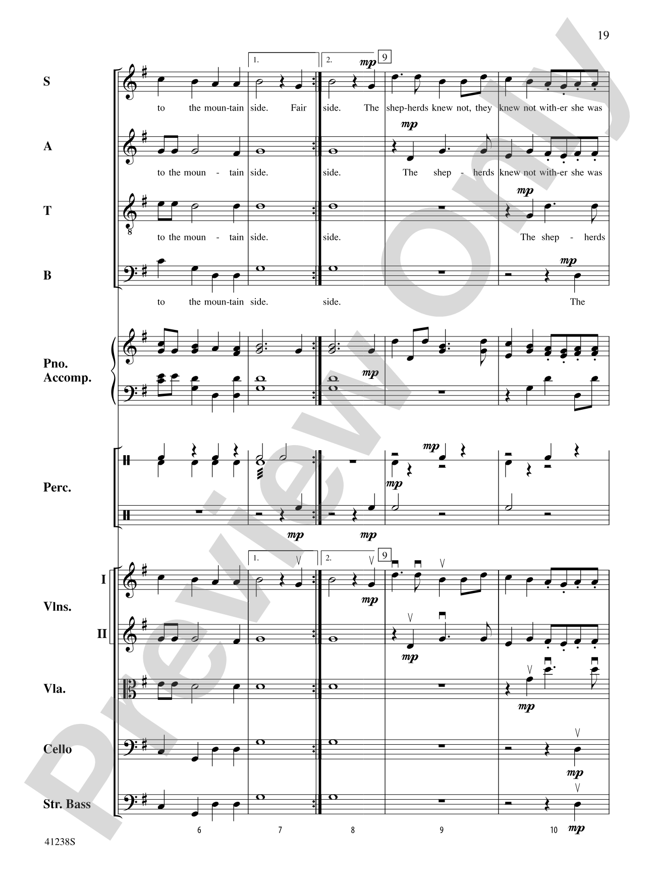 A Suite of Three Madrigals: String Orchestra Conductor Score & Parts
