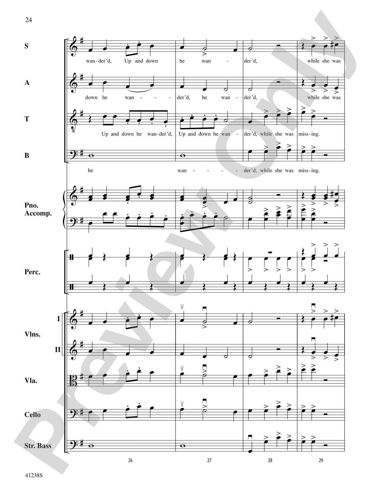 A Suite of Three Madrigals: String Orchestra Conductor Score & Parts
