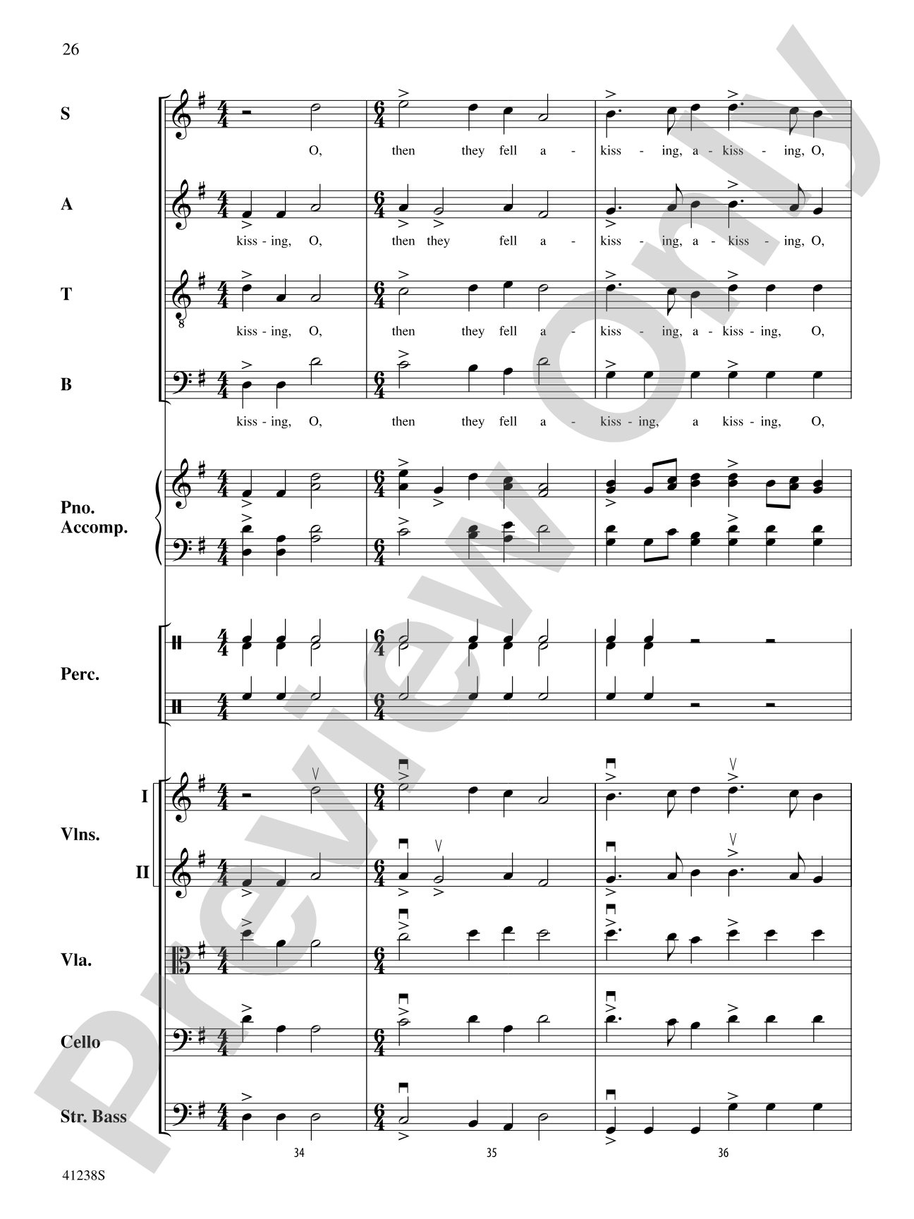A Suite of Three Madrigals: String Orchestra Conductor Score & Parts
