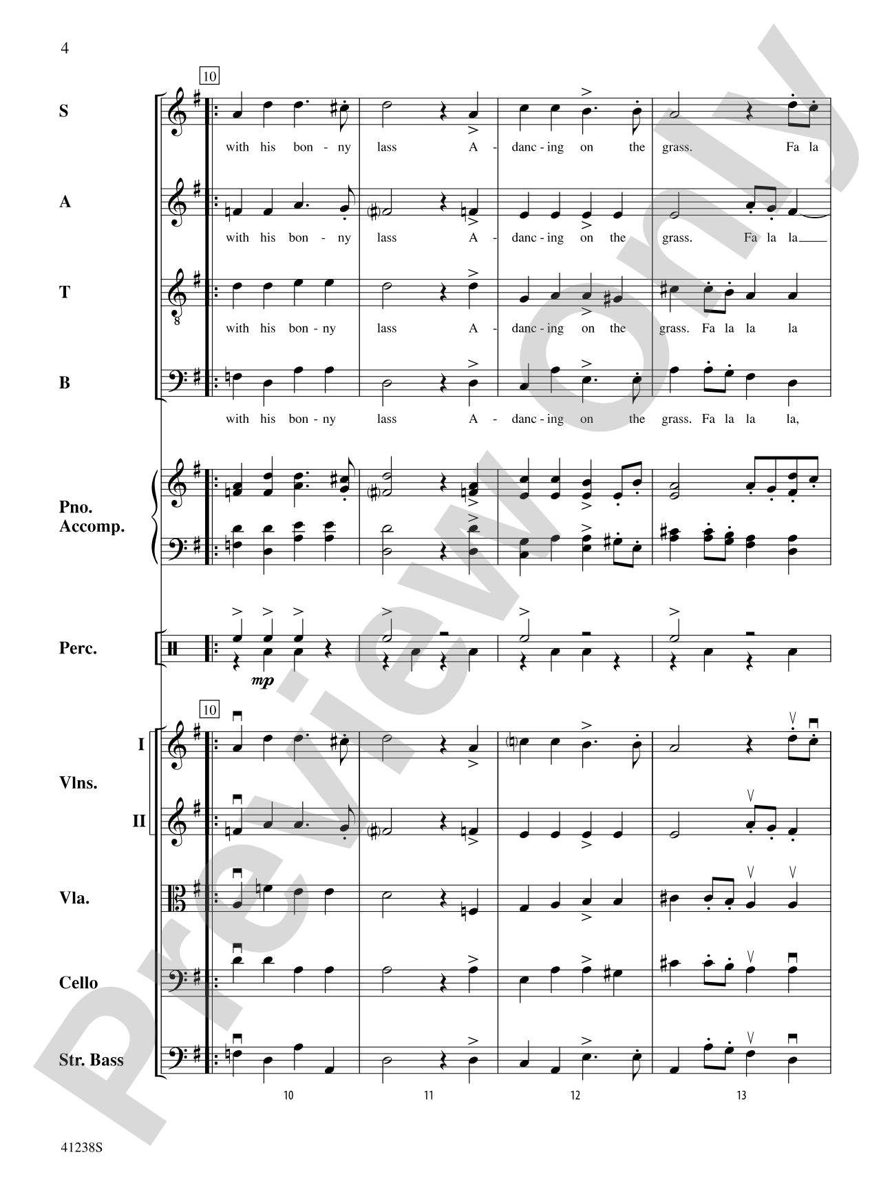 A Suite of Three Madrigals: String Orchestra Conductor Score & Parts