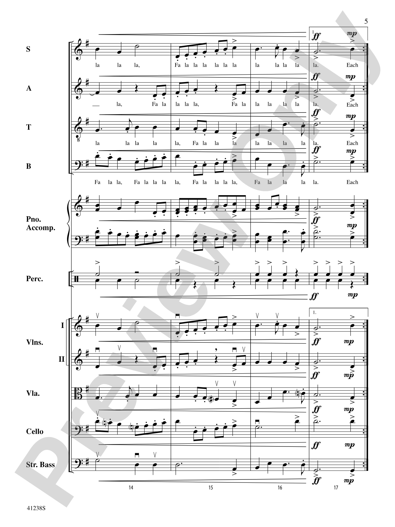 A Suite of Three Madrigals: String Orchestra Conductor Score & Parts