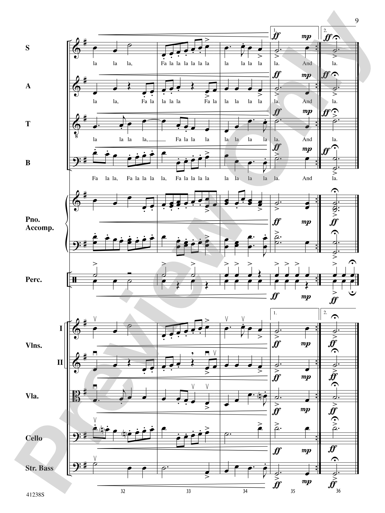 A Suite of Three Madrigals: String Orchestra Conductor Score & Parts