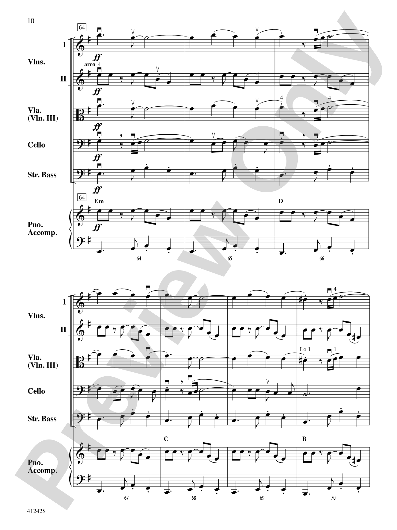 Tango of the Bulldogs: String Orchestra Conductor Score & Parts