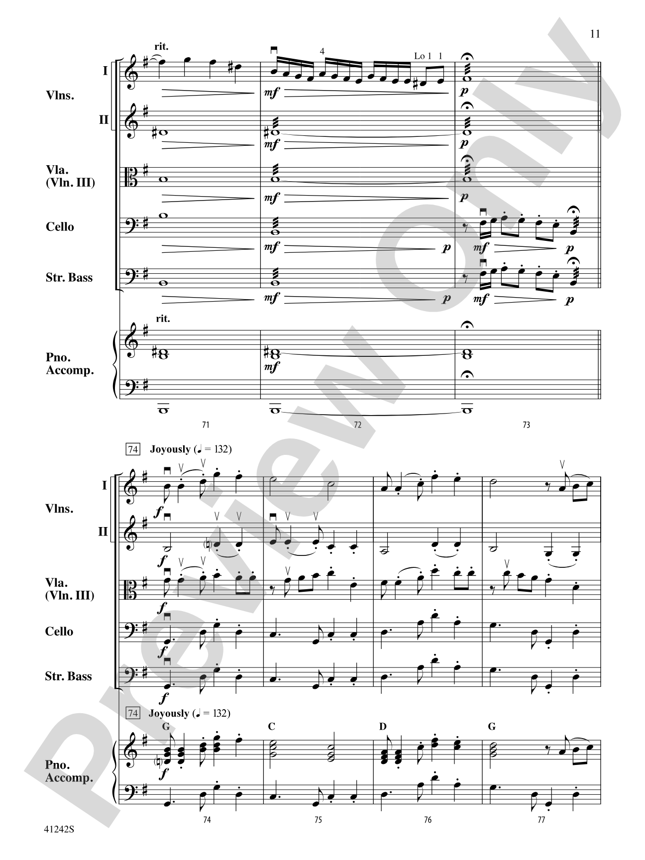Tango of the Bulldogs: String Orchestra Conductor Score & Parts