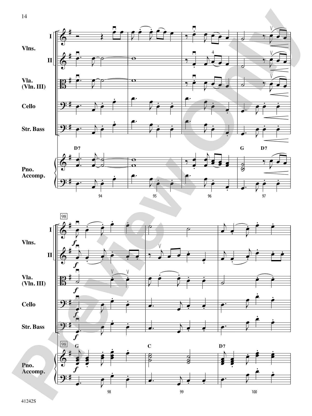 Tango of the Bulldogs: String Orchestra Conductor Score & Parts