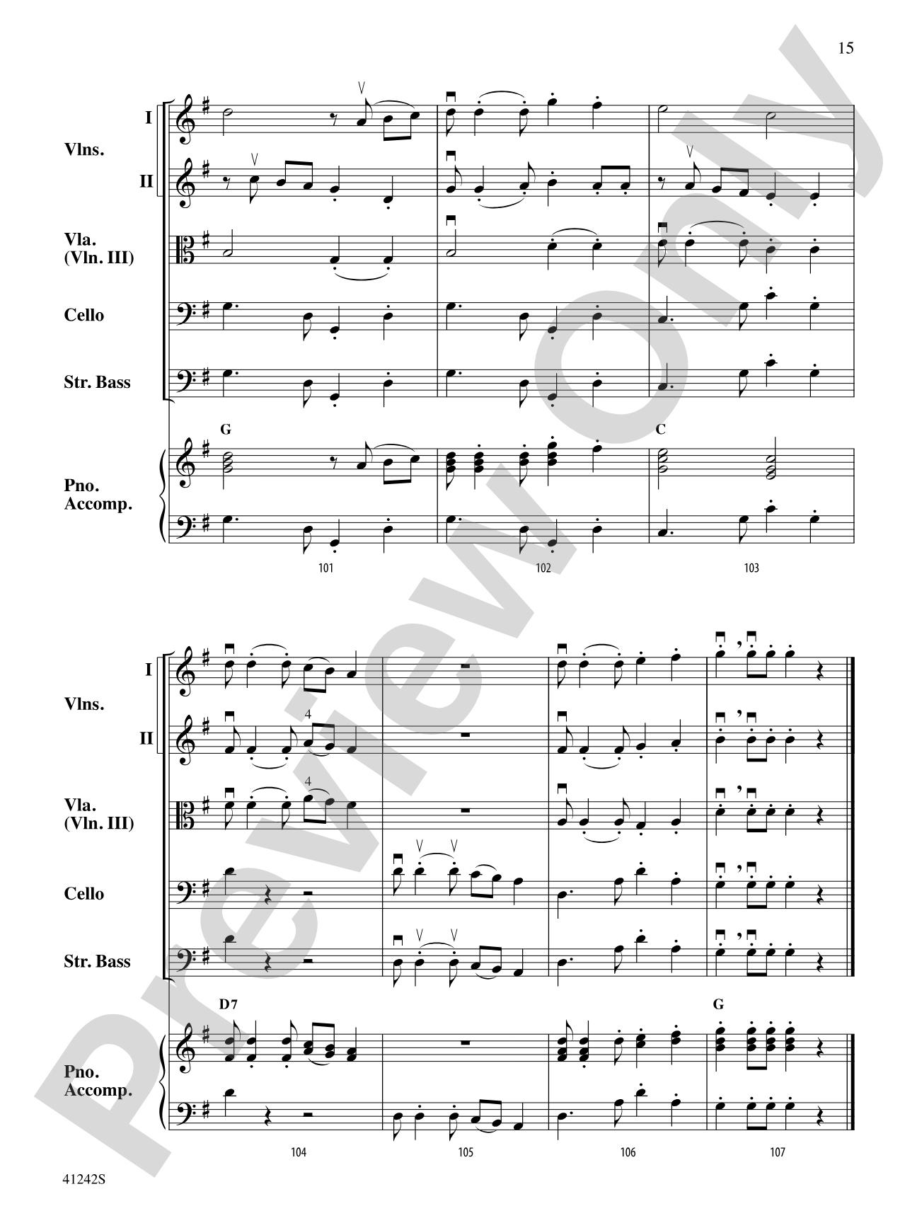 Tango of the Bulldogs: String Orchestra Conductor Score & Parts