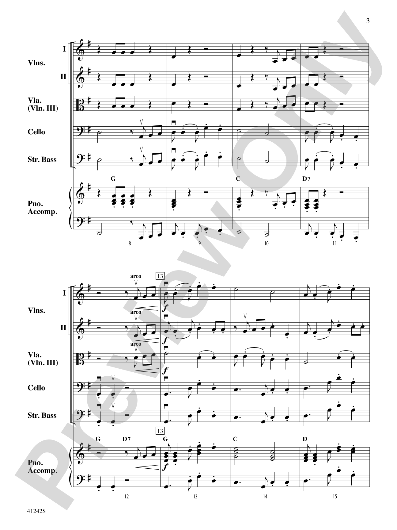 Tango of the Bulldogs: String Orchestra Conductor Score & Parts