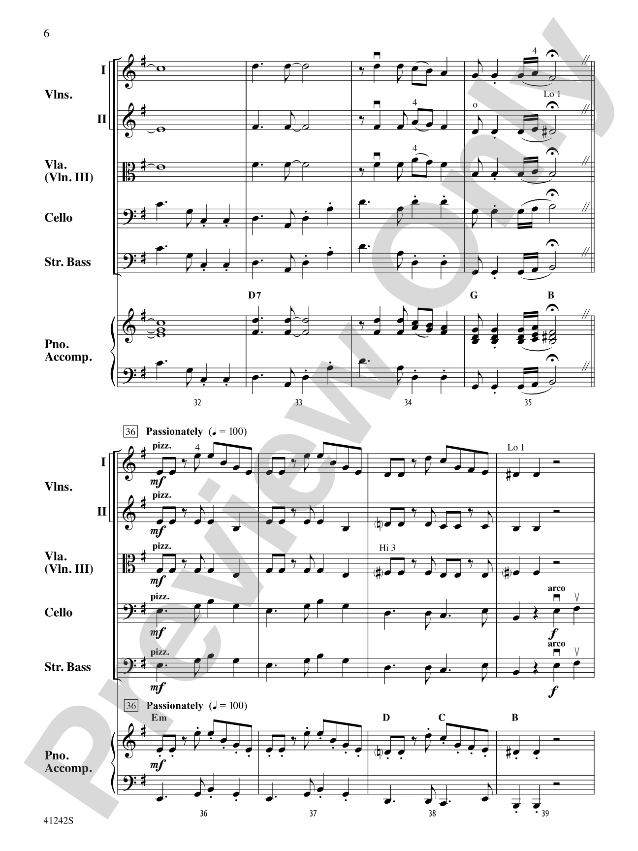 Tango of the Bulldogs: String Orchestra Conductor Score & Parts