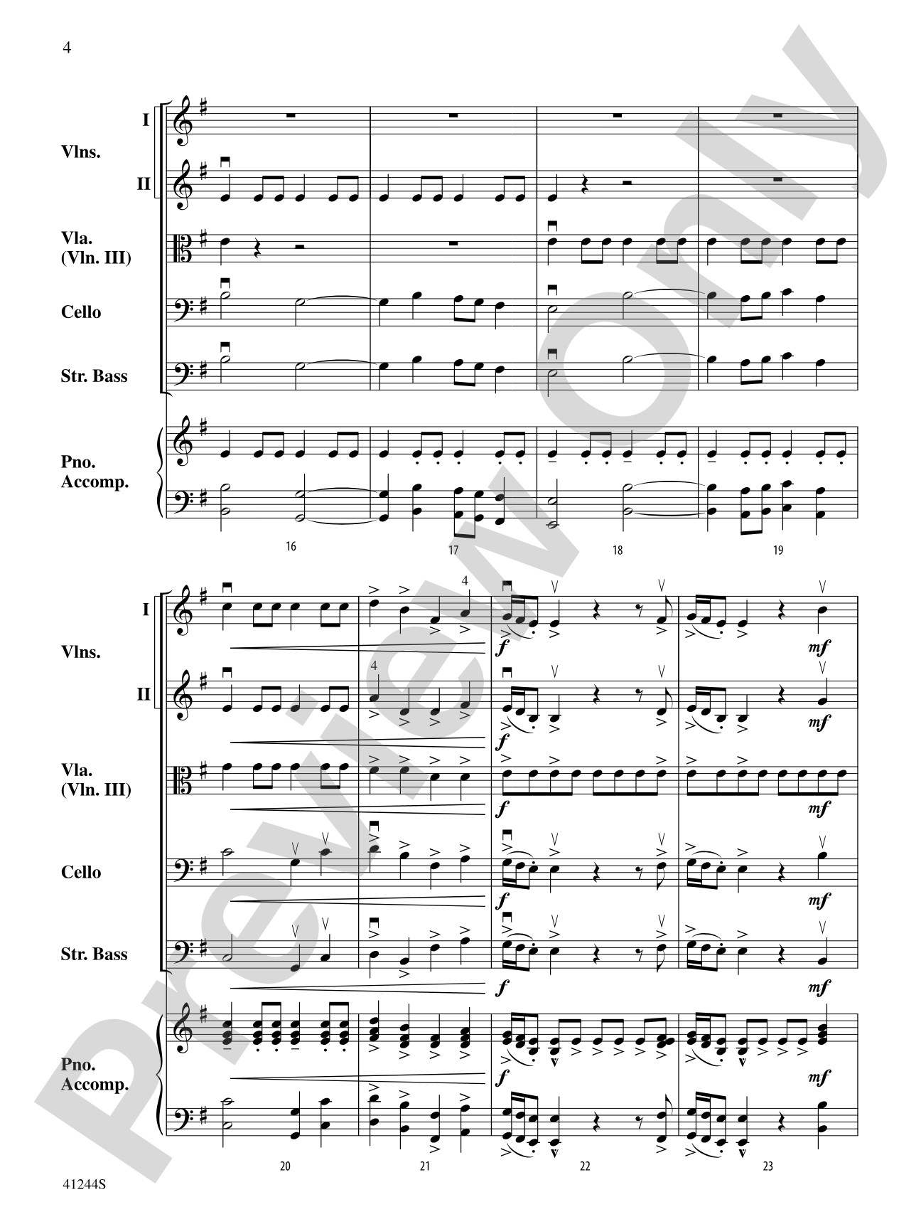 Ablaze: String Orchestra Conductor Score & Parts