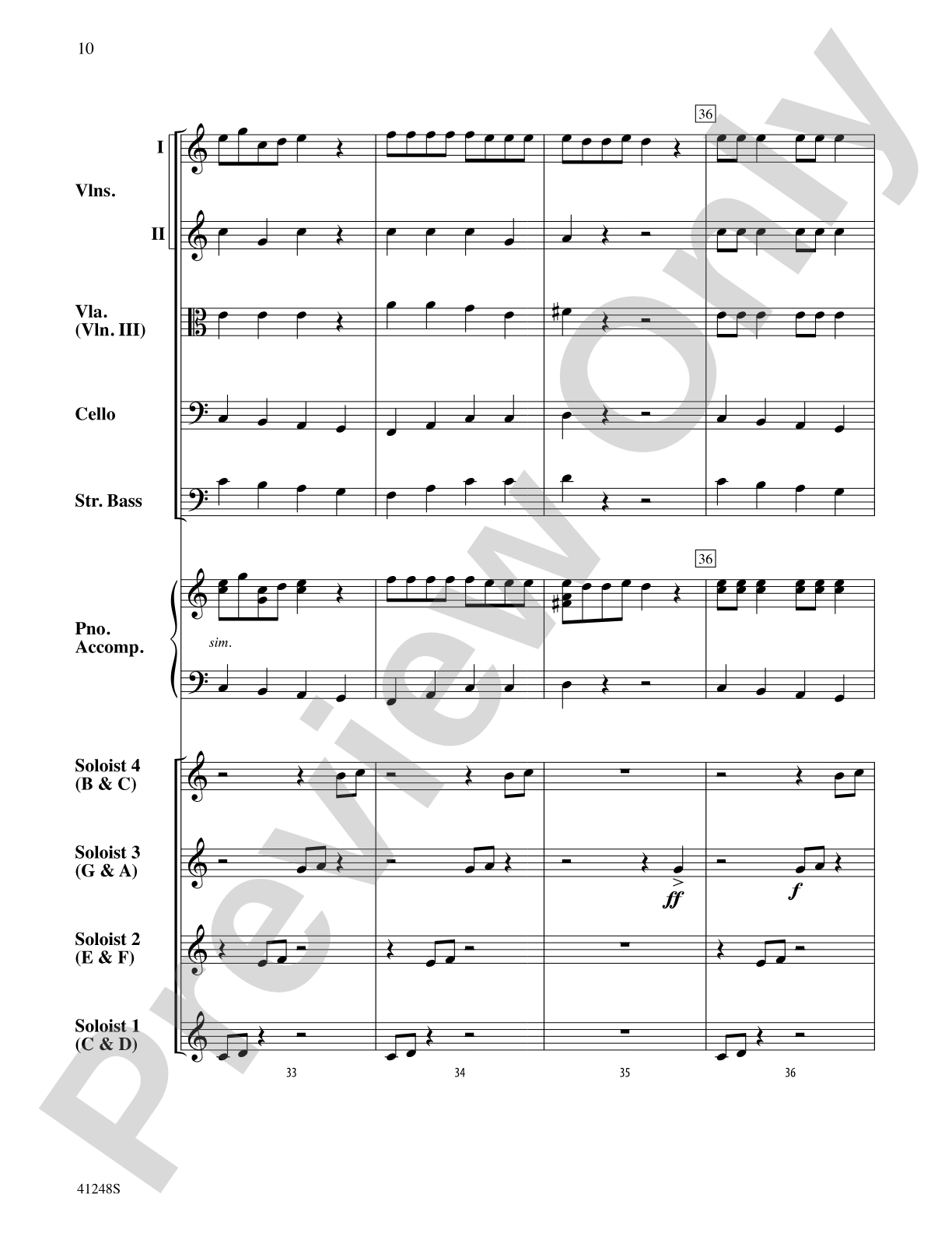 A Boomwhacker Christmas: String Orchestra Conductor Score & Parts