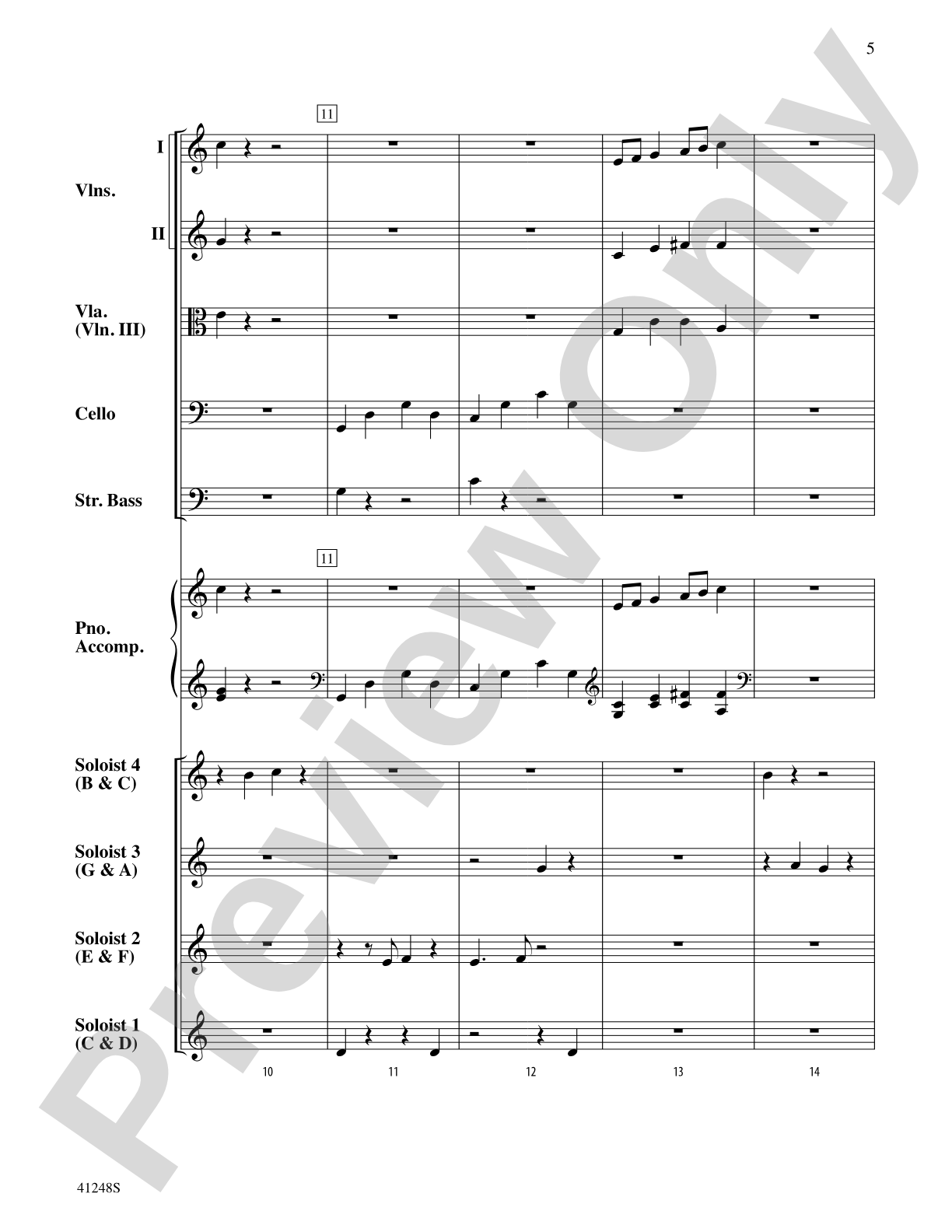 A Boomwhacker Christmas: String Orchestra Conductor Score & Parts
