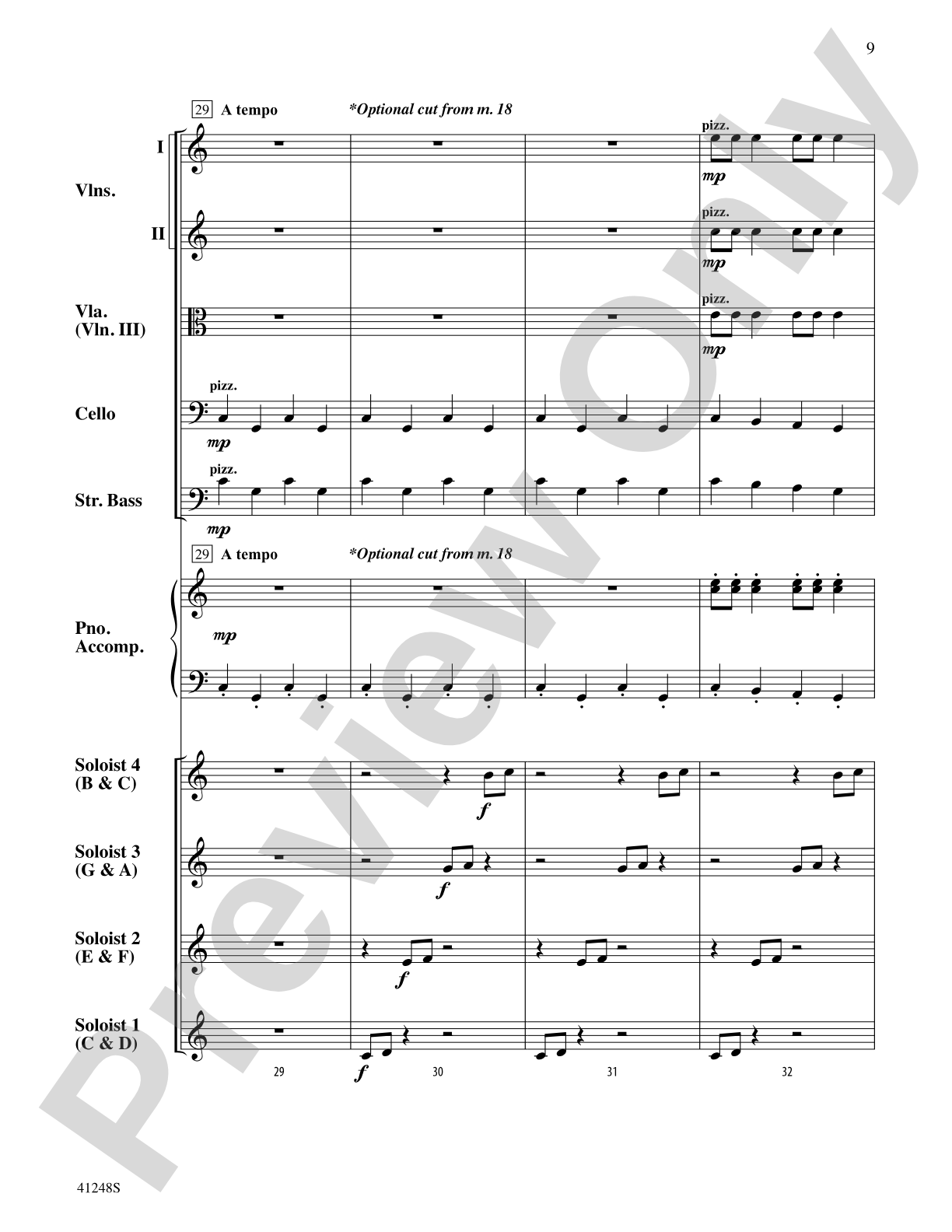 A Boomwhacker Christmas: String Orchestra Conductor Score & Parts