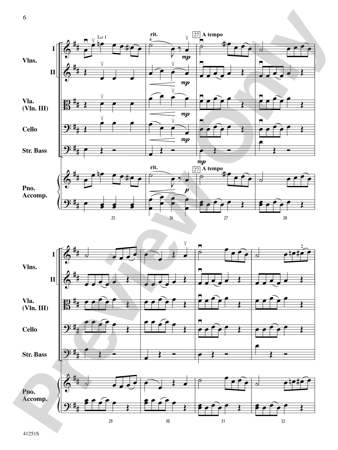 Coronation March (from The Prophet): String Orchestra Conductor Score & Parts