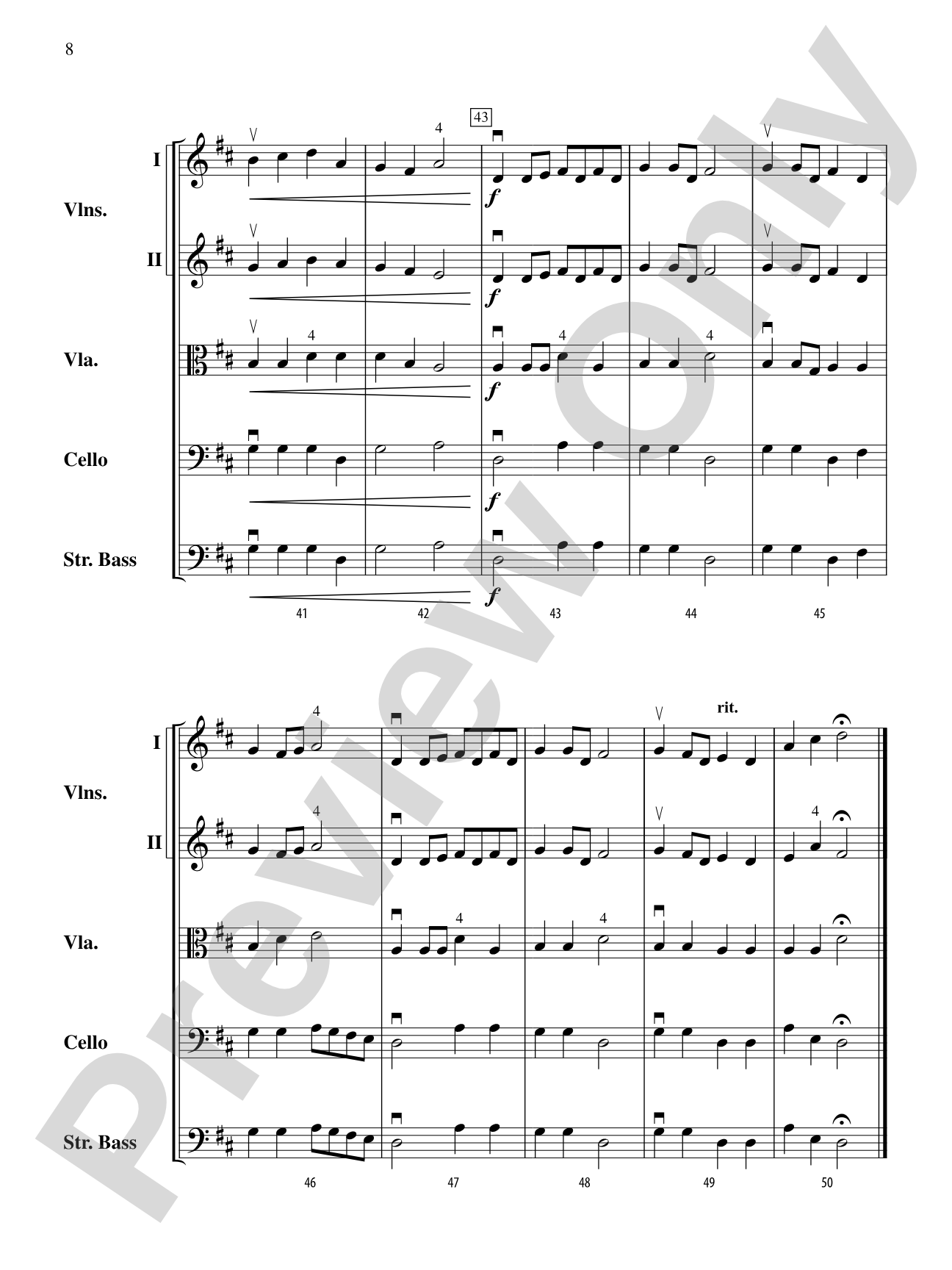 Airborne Heroes: String Orchestra Conductor Score & Parts