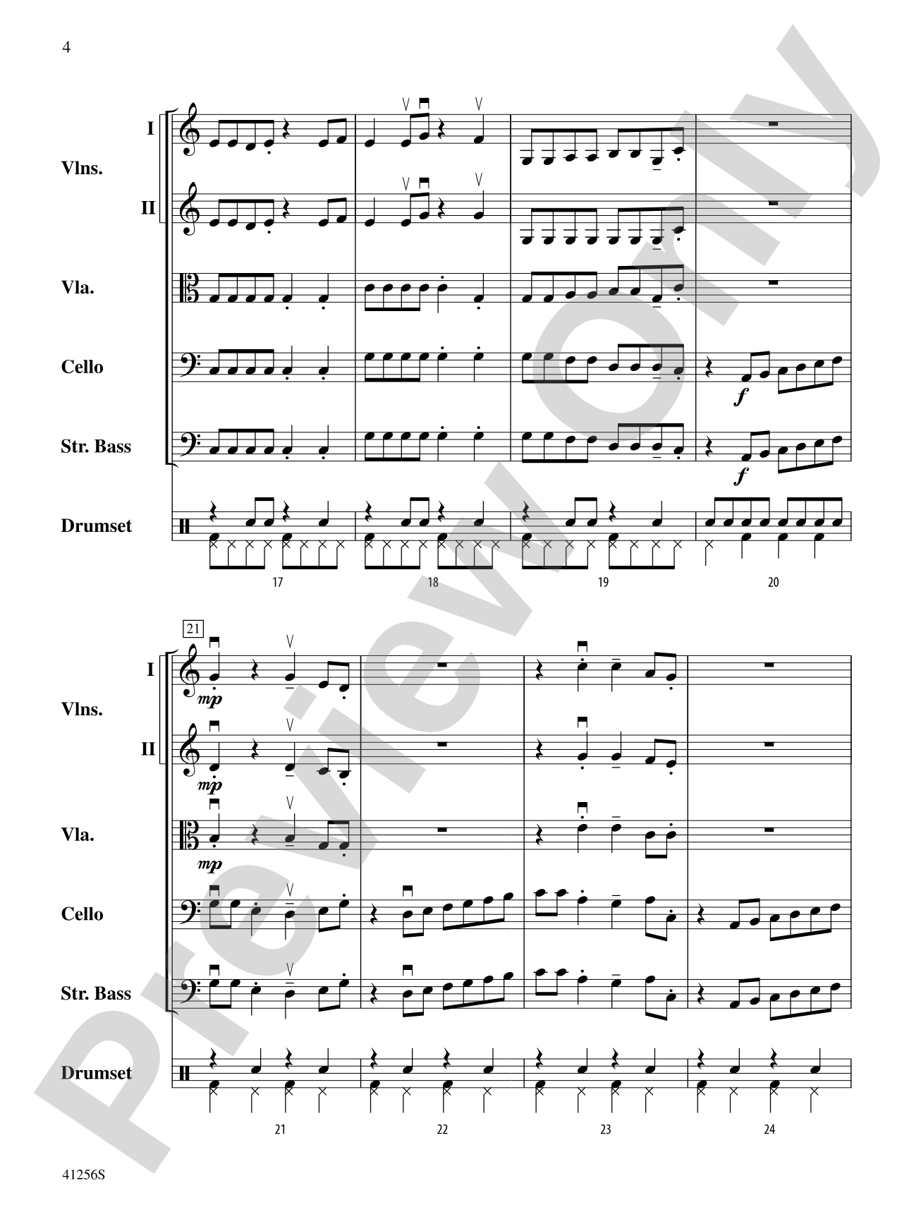 Zuma Breakers: String Orchestra Conductor Score & Parts