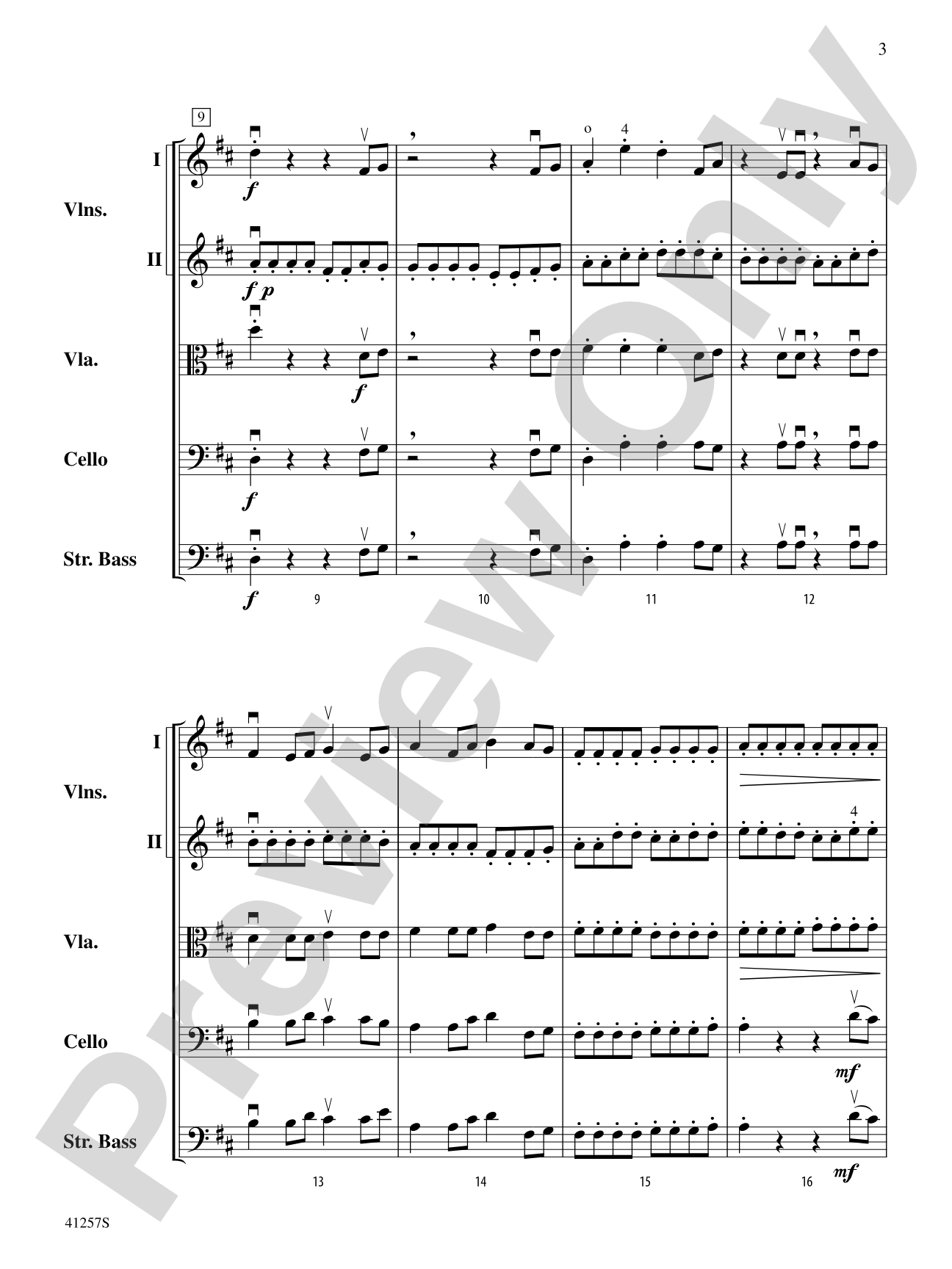 Winstride: String Orchestra Conductor Score & Parts