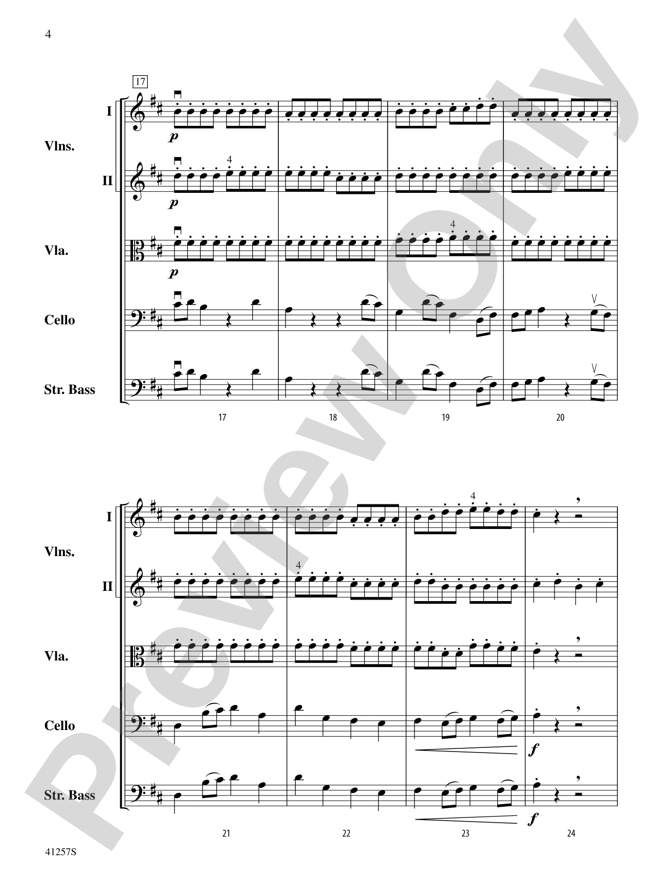 Winstride: String Orchestra Conductor Score & Parts