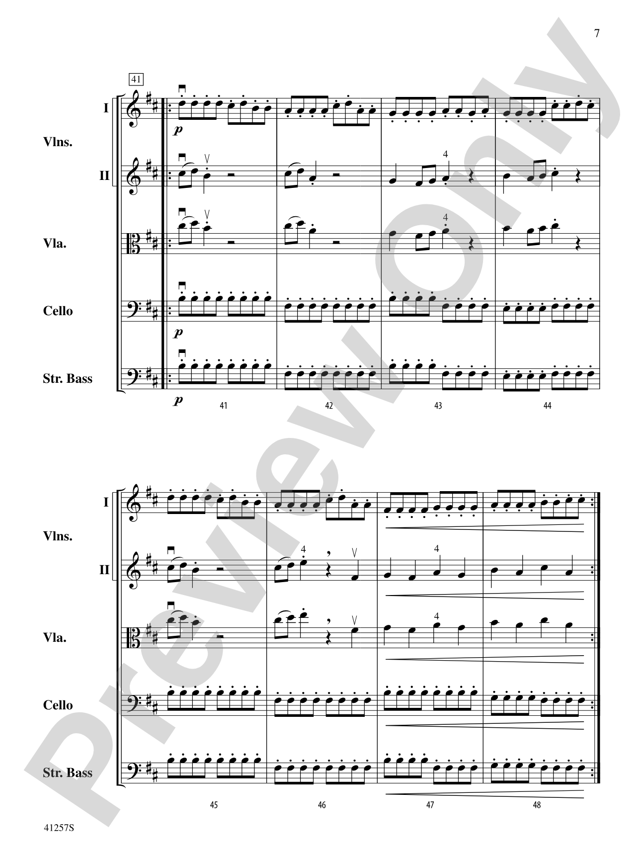 Winstride: String Orchestra Conductor Score & Parts