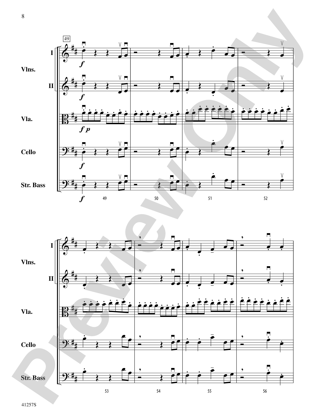 Winstride: String Orchestra Conductor Score & Parts