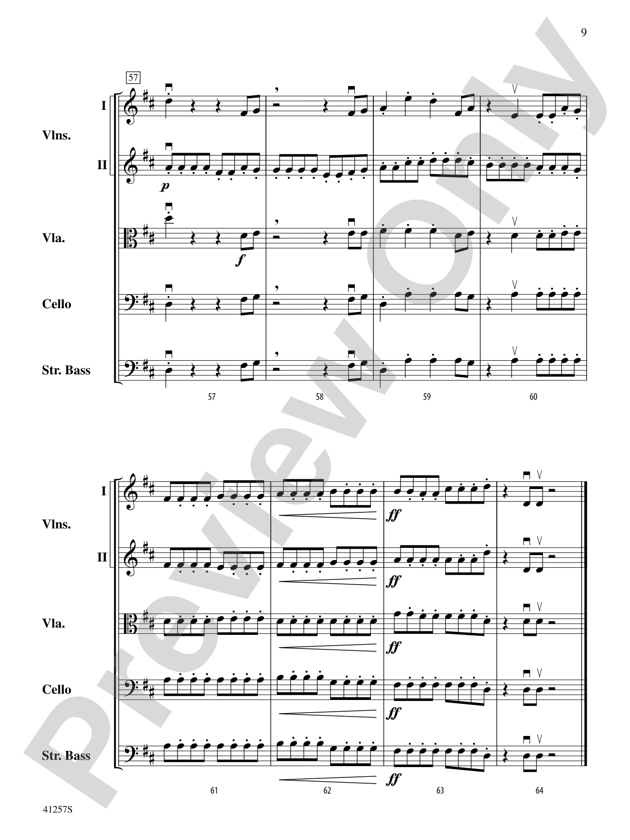 Winstride: String Orchestra Conductor Score & Parts