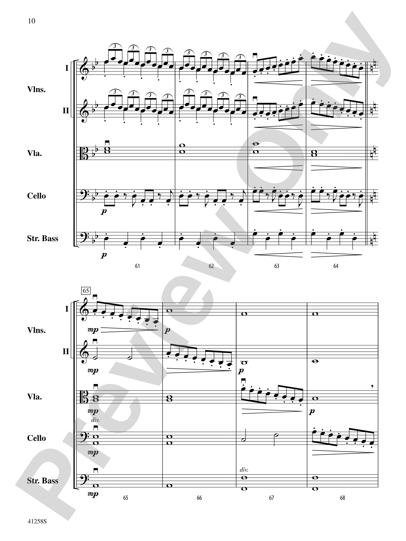 Boreas: String Orchestra Conductor Score & Parts
