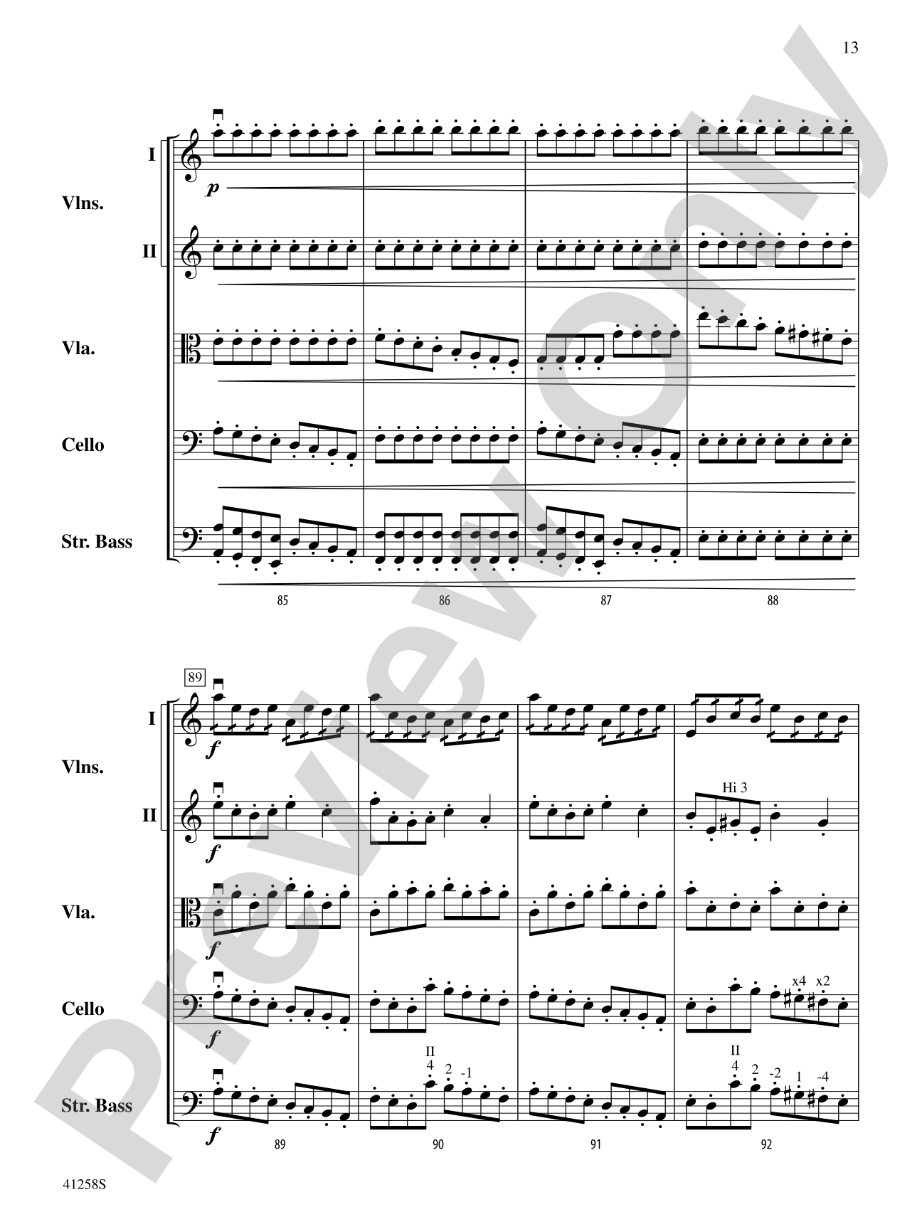 Boreas: String Orchestra Conductor Score & Parts