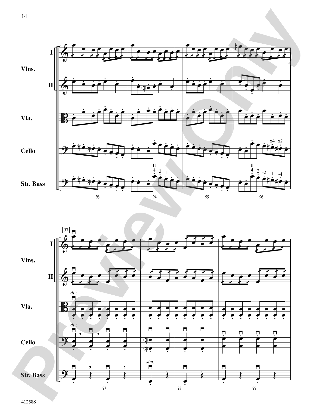 Boreas: String Orchestra Conductor Score & Parts