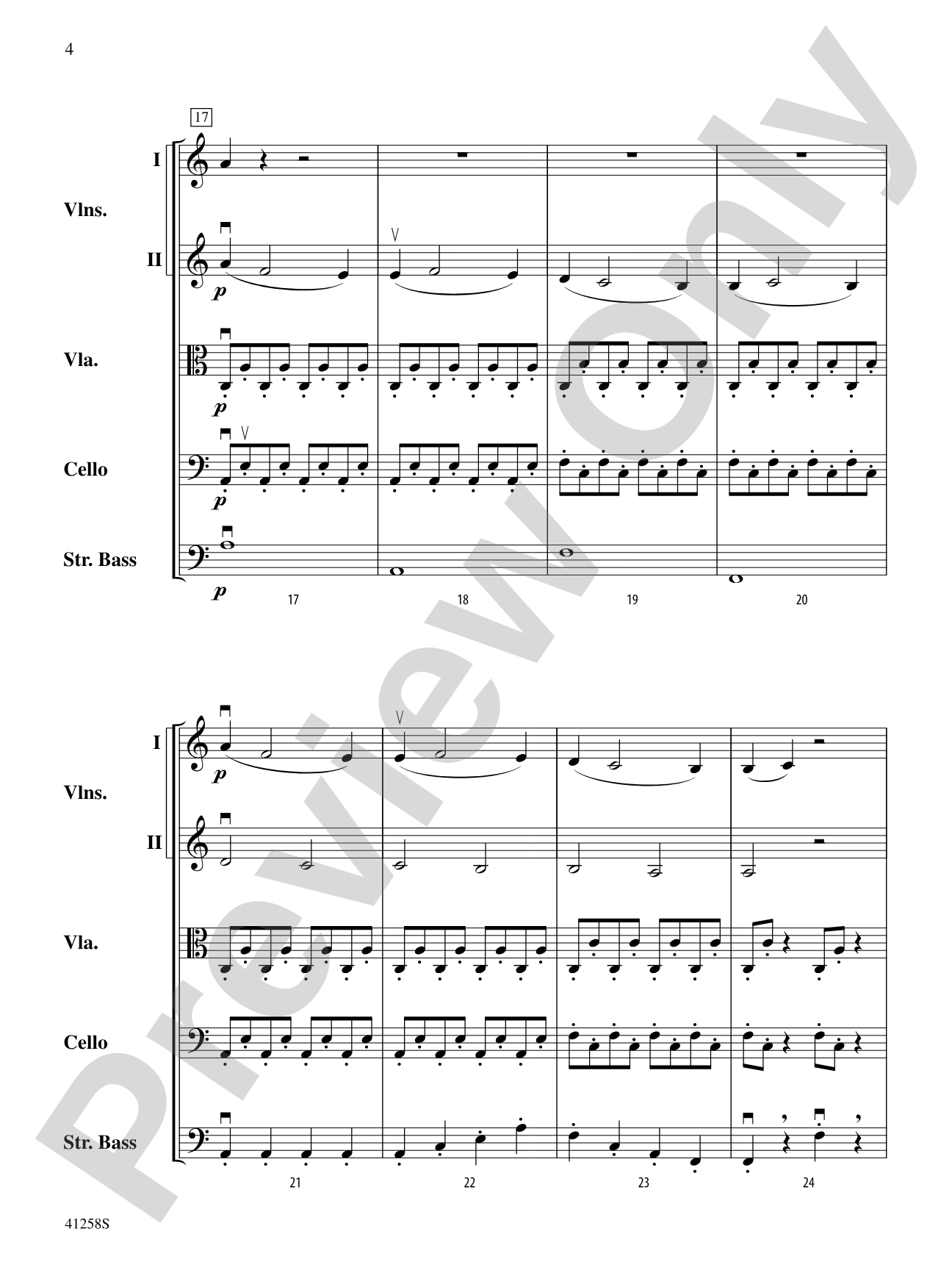 Boreas: String Orchestra Conductor Score & Parts