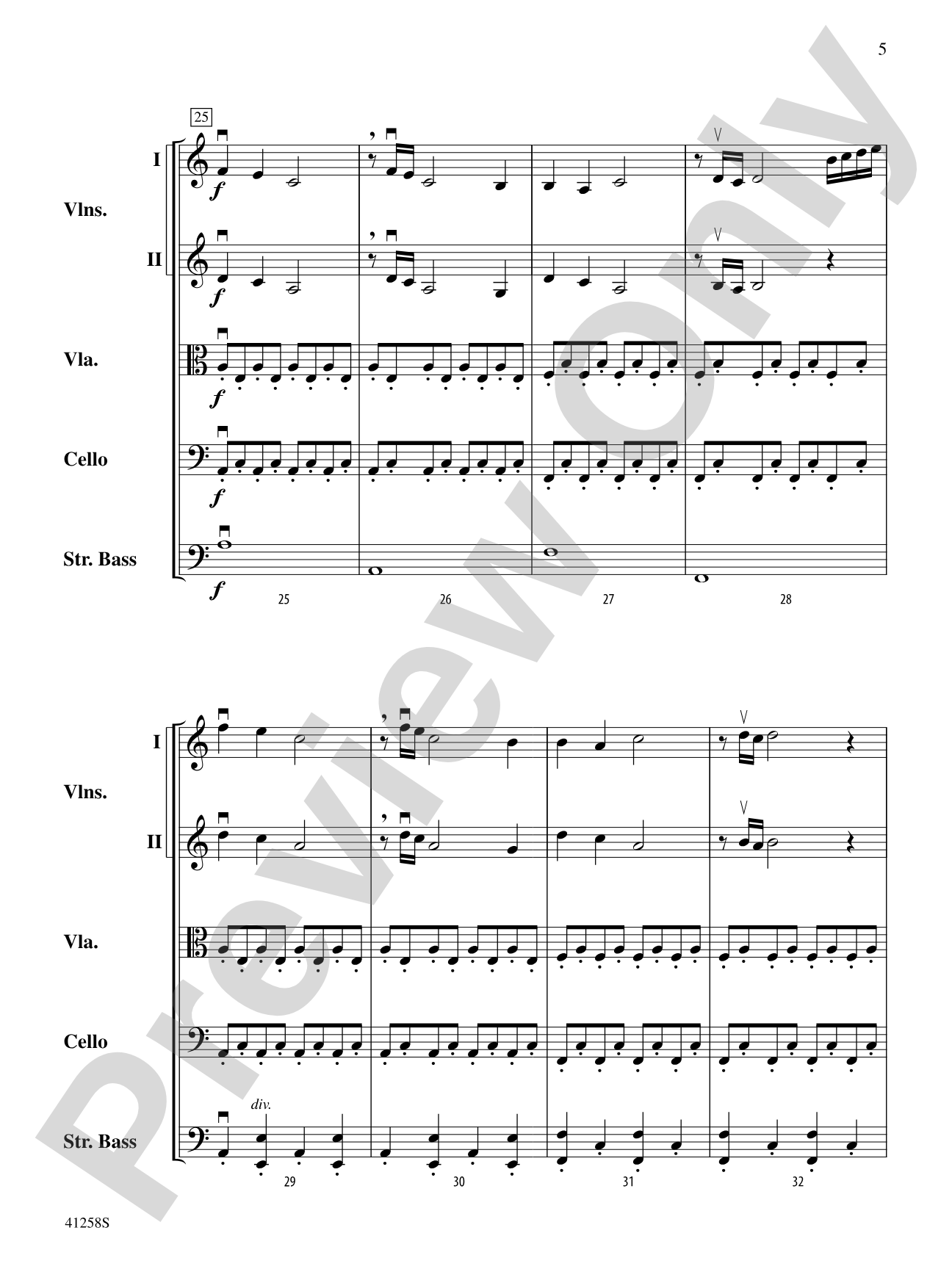 Boreas: String Orchestra Conductor Score & Parts