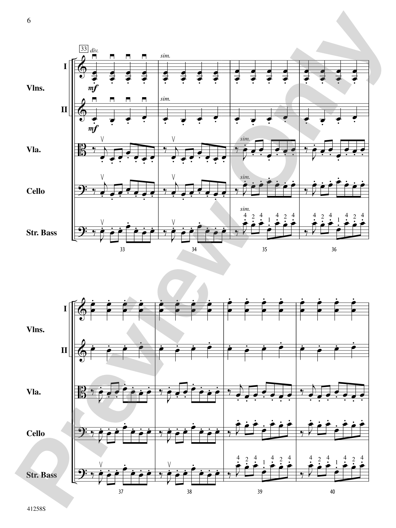 Boreas: String Orchestra Conductor Score & Parts