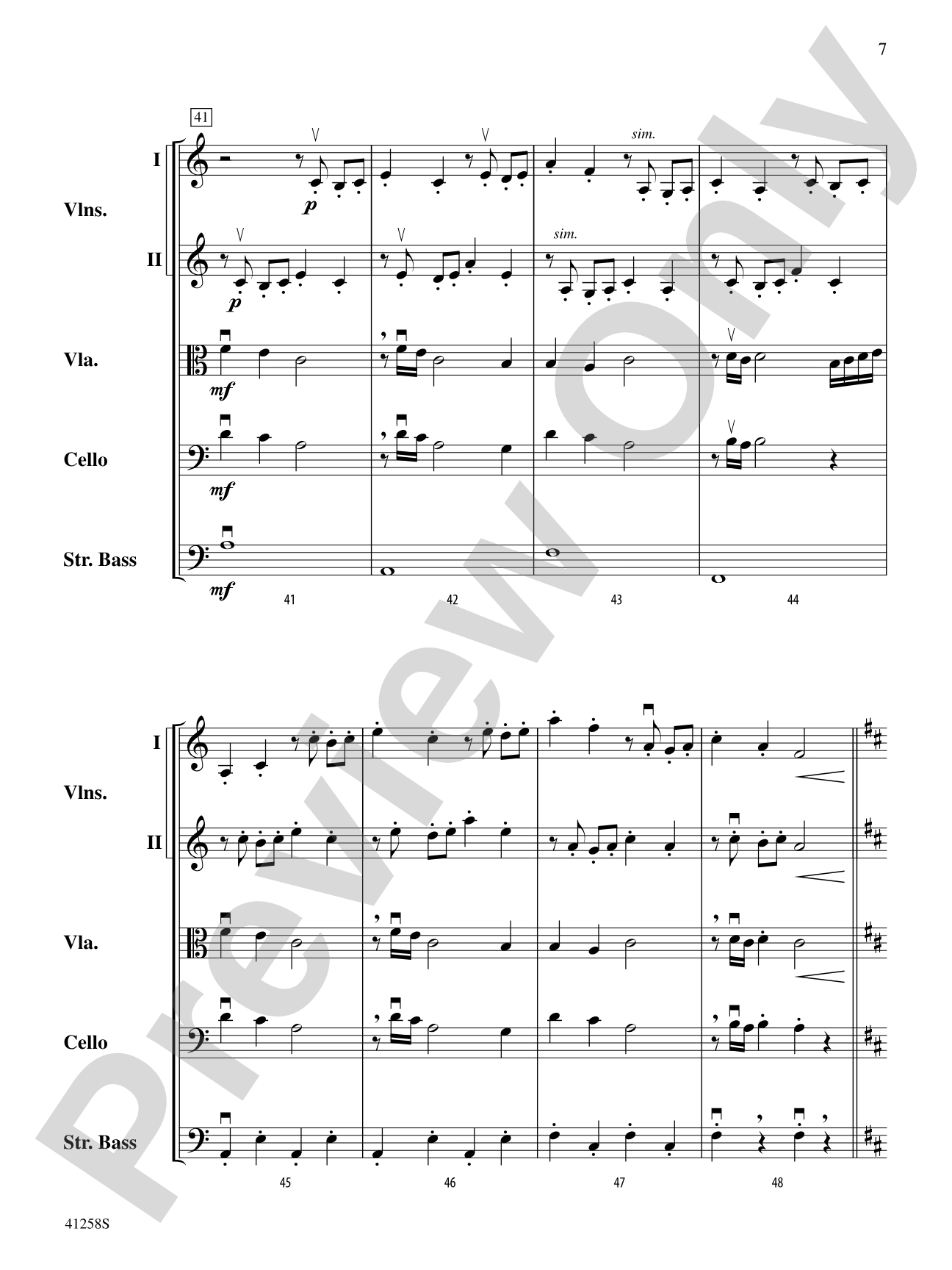 Boreas: String Orchestra Conductor Score & Parts