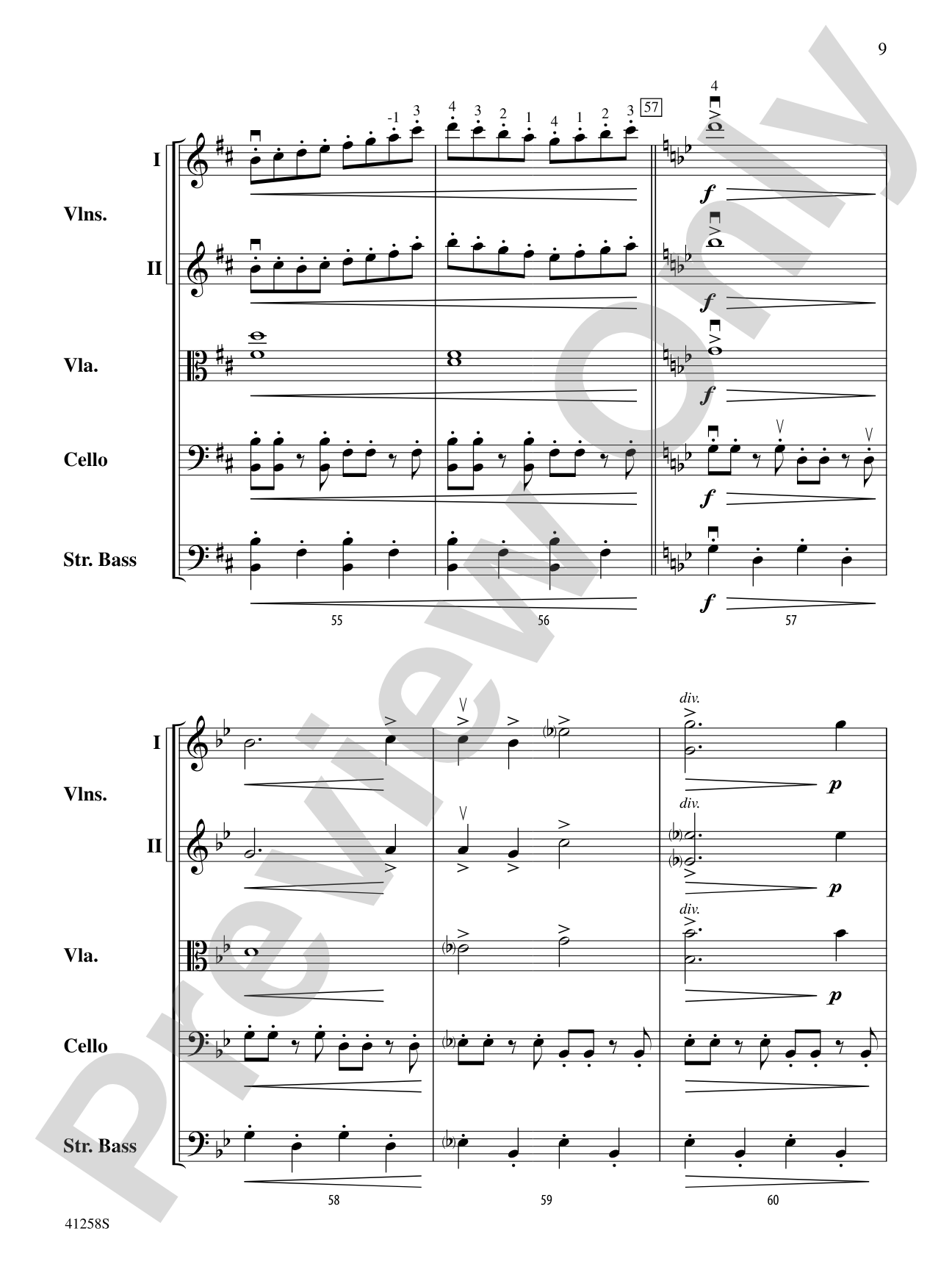 Boreas: String Orchestra Conductor Score & Parts
