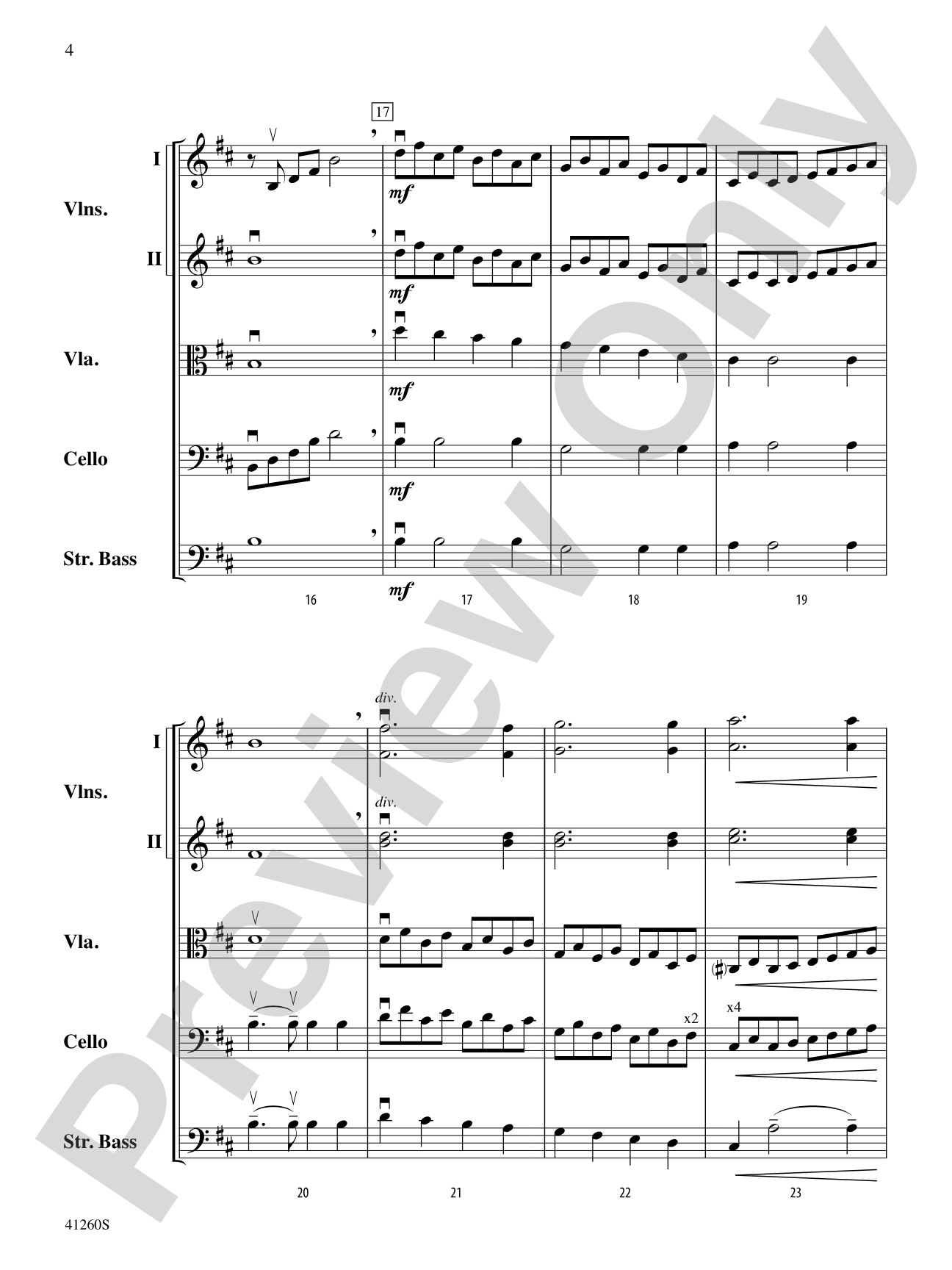 Flight: String Orchestra Conductor Score & Parts