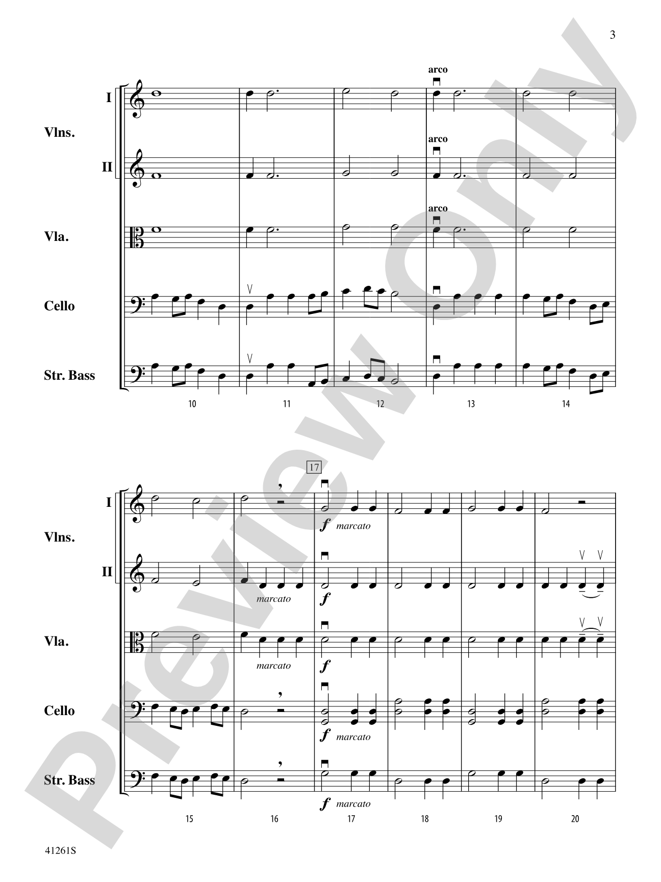 A Pirate's Dream: String Orchestra Conductor Score & Parts
