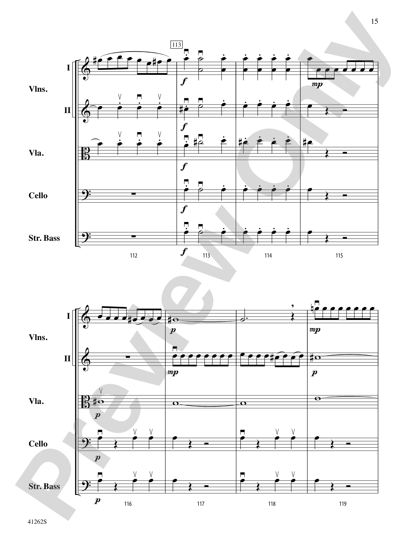 Cosi Fan Tutte: String Orchestra Conductor Score & Parts