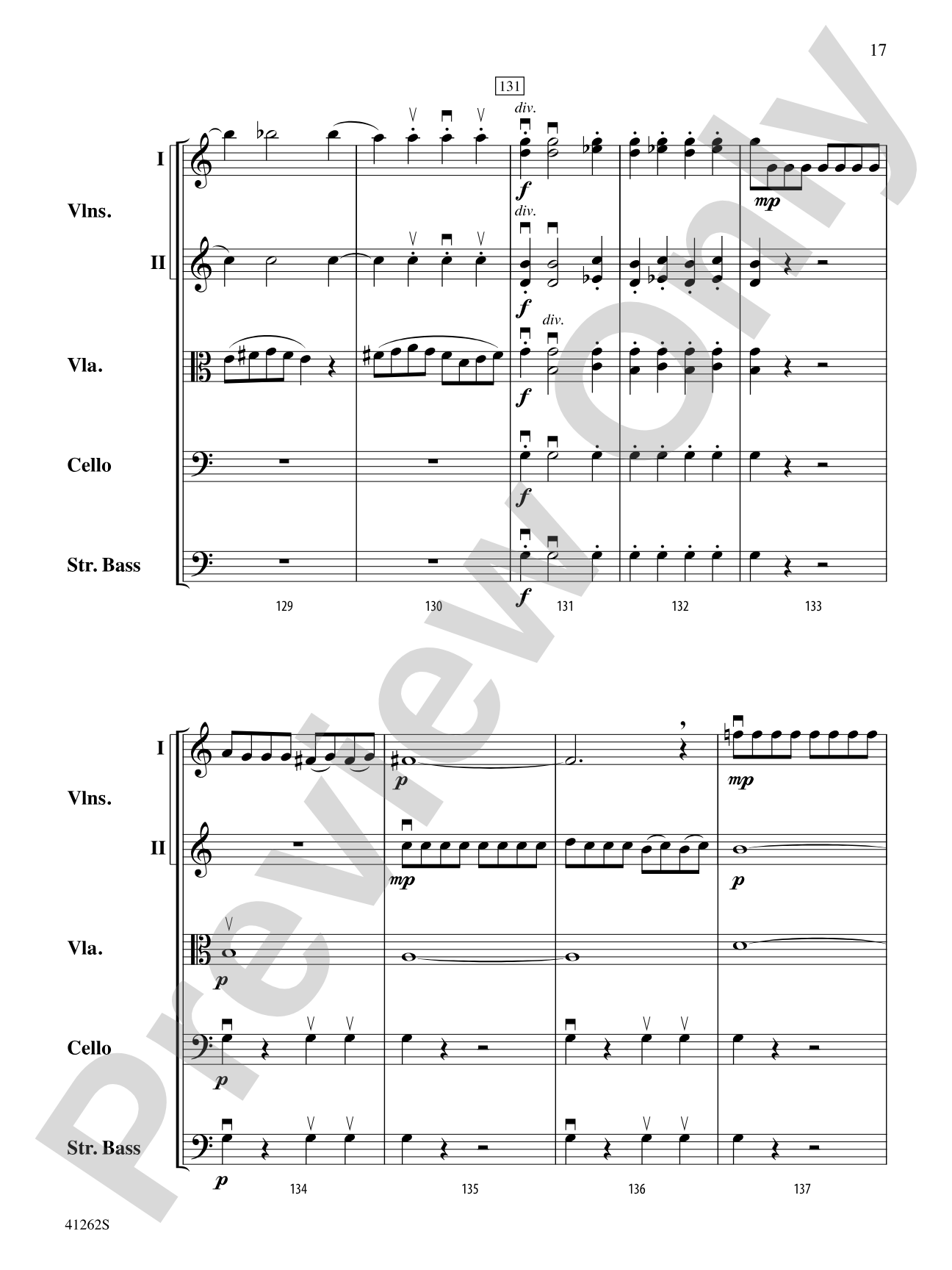Cosi Fan Tutte: String Orchestra Conductor Score & Parts