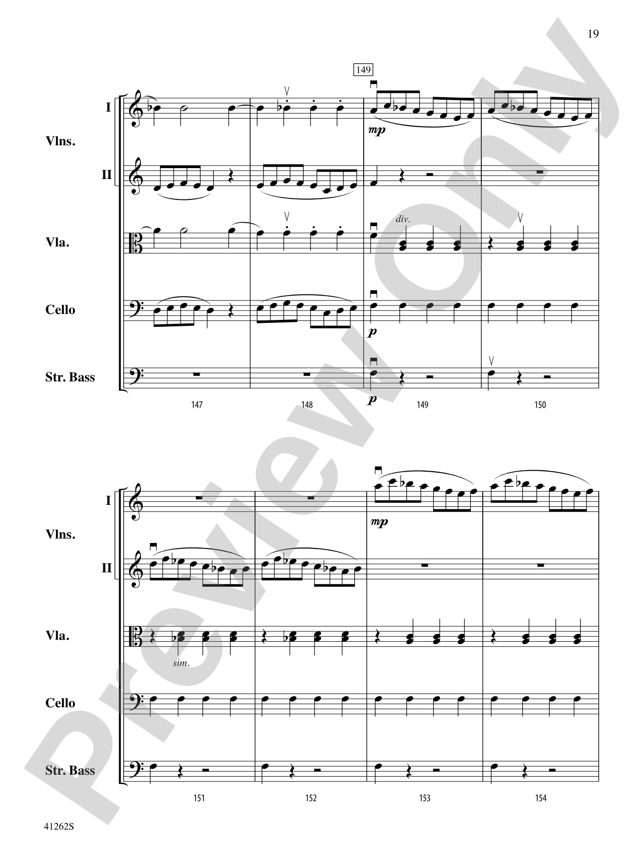 Cosi Fan Tutte: String Orchestra Conductor Score & Parts