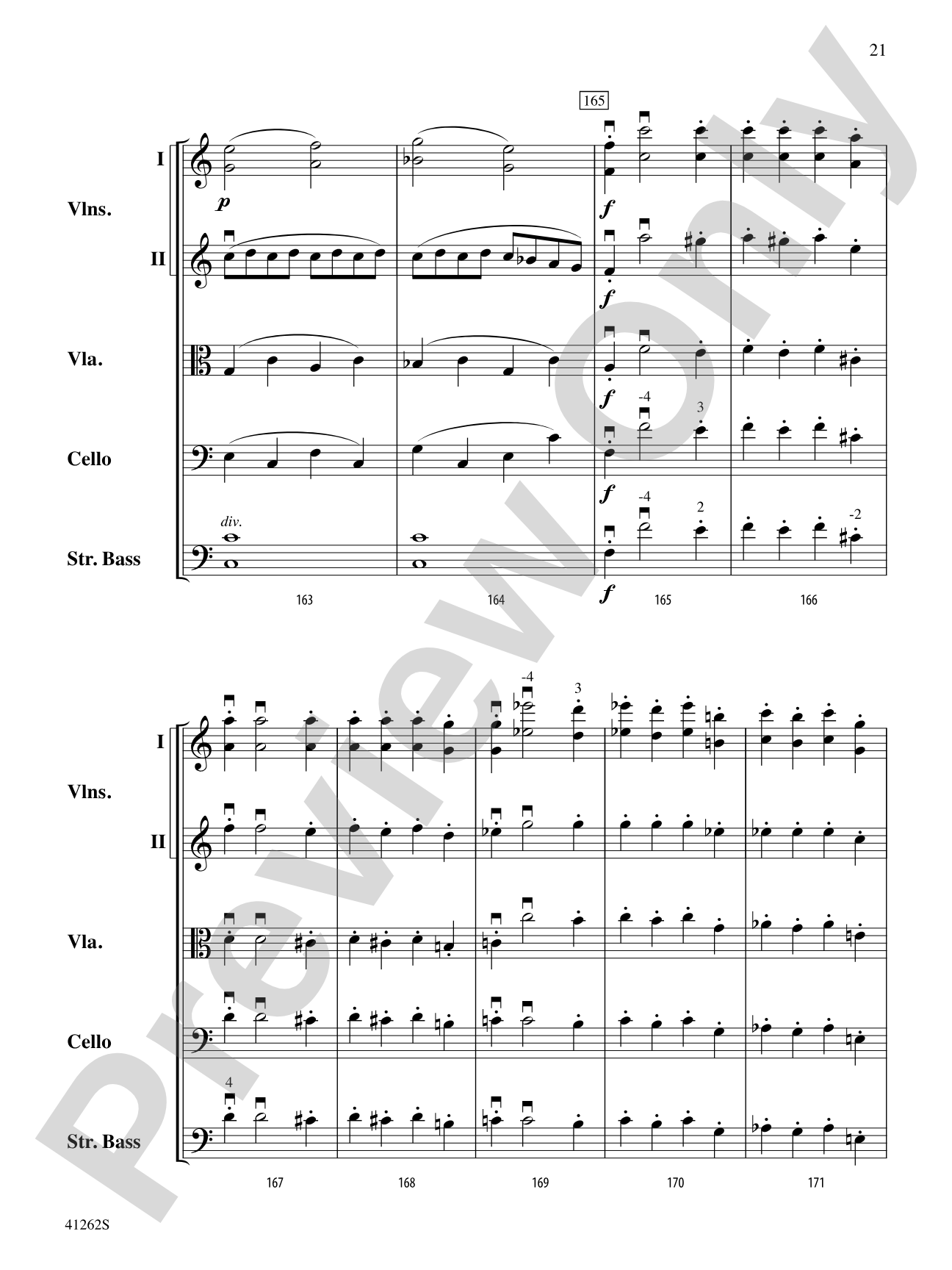 Cosi Fan Tutte: String Orchestra Conductor Score & Parts