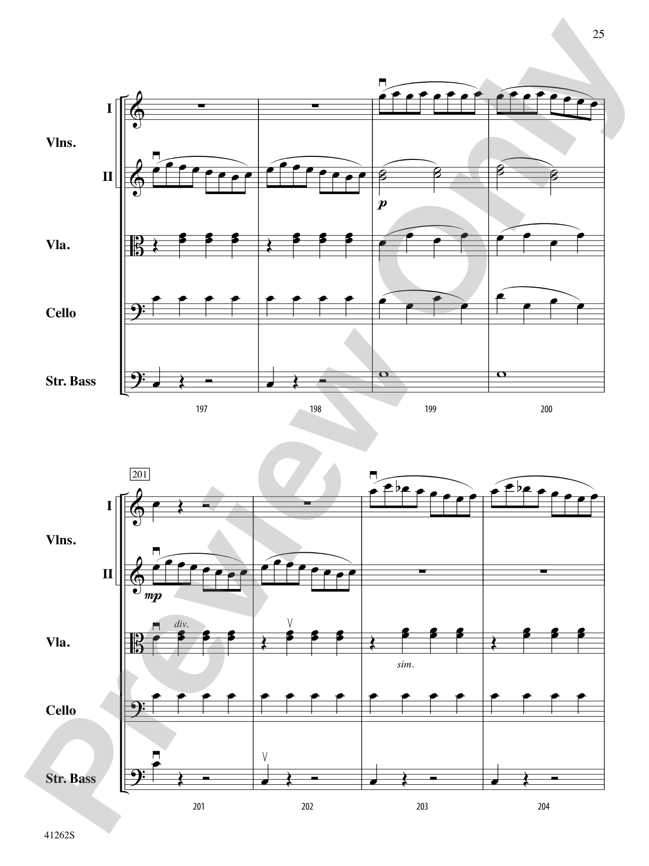 Cosi Fan Tutte: String Orchestra Conductor Score & Parts