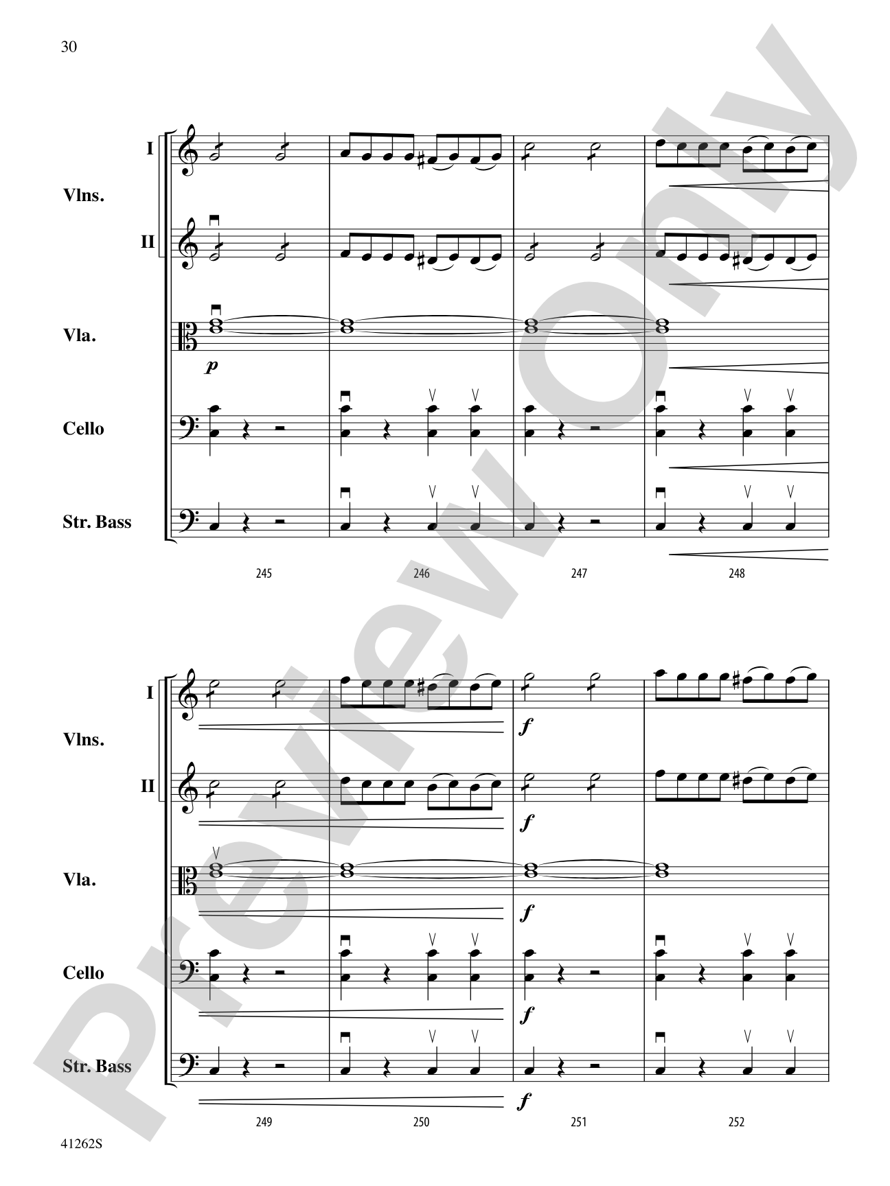 Cosi Fan Tutte: String Orchestra Conductor Score & Parts