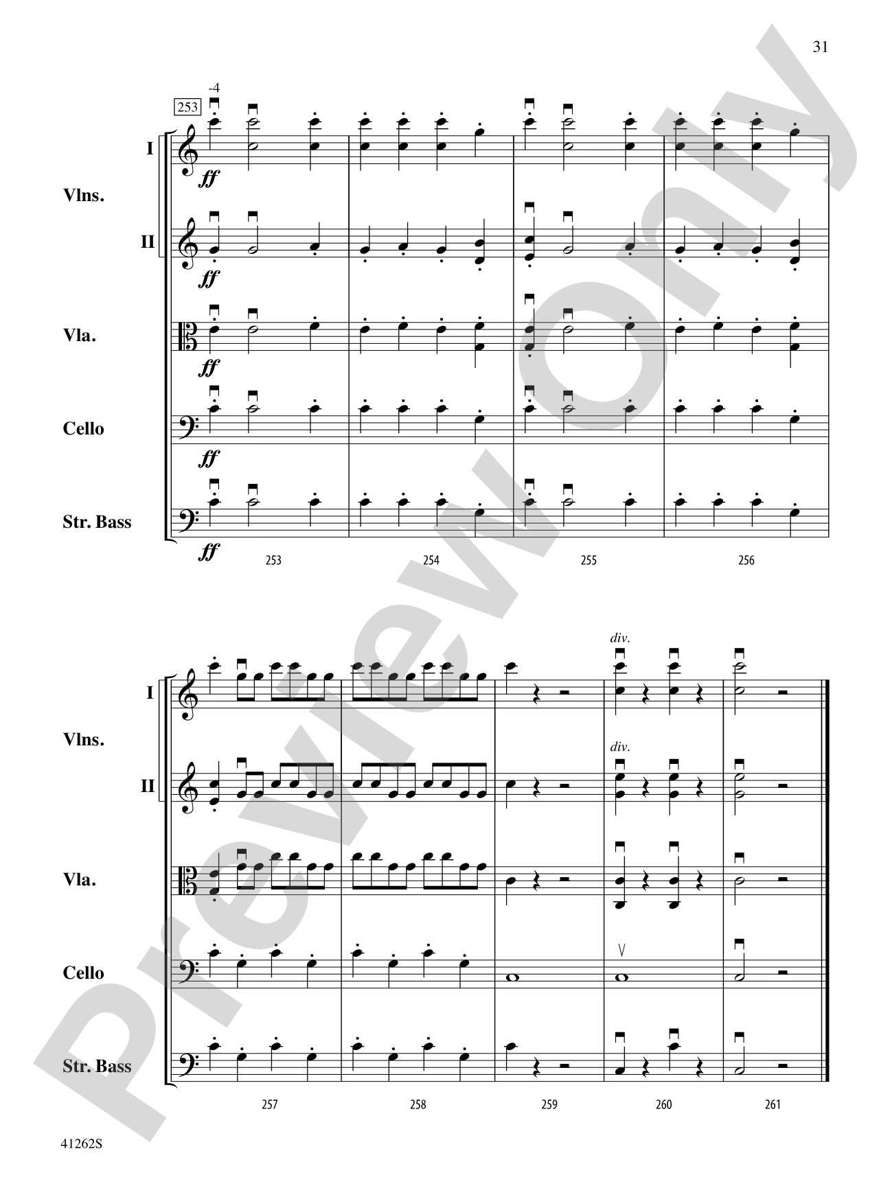 Cosi Fan Tutte: String Orchestra Conductor Score & Parts