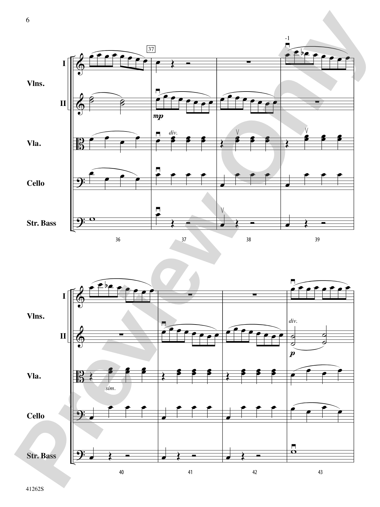 Cosi Fan Tutte: String Orchestra Conductor Score & Parts