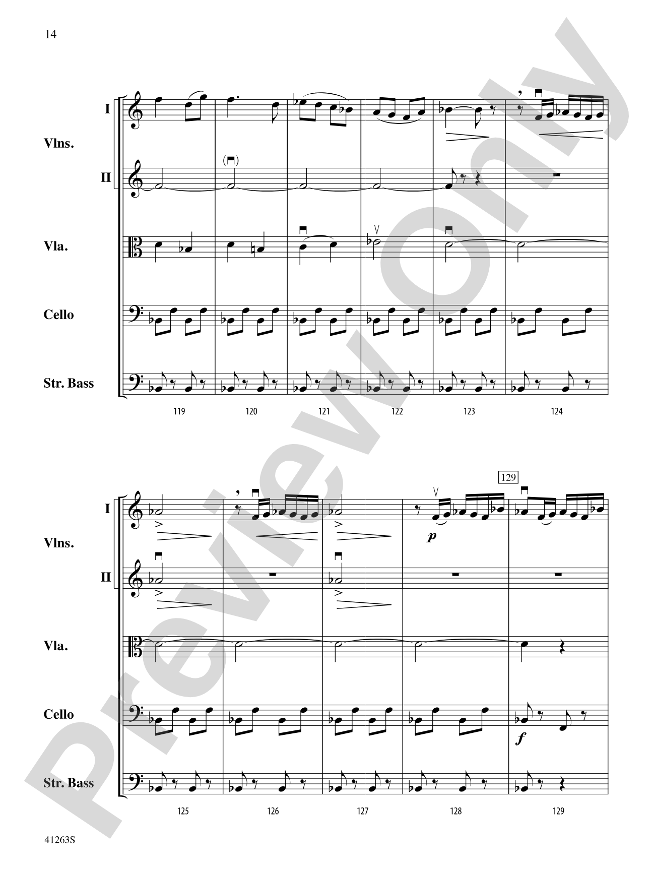 Dance of the Tumblers (from the Opera Snow Maiden): String Orchestra Conductor Score & Parts